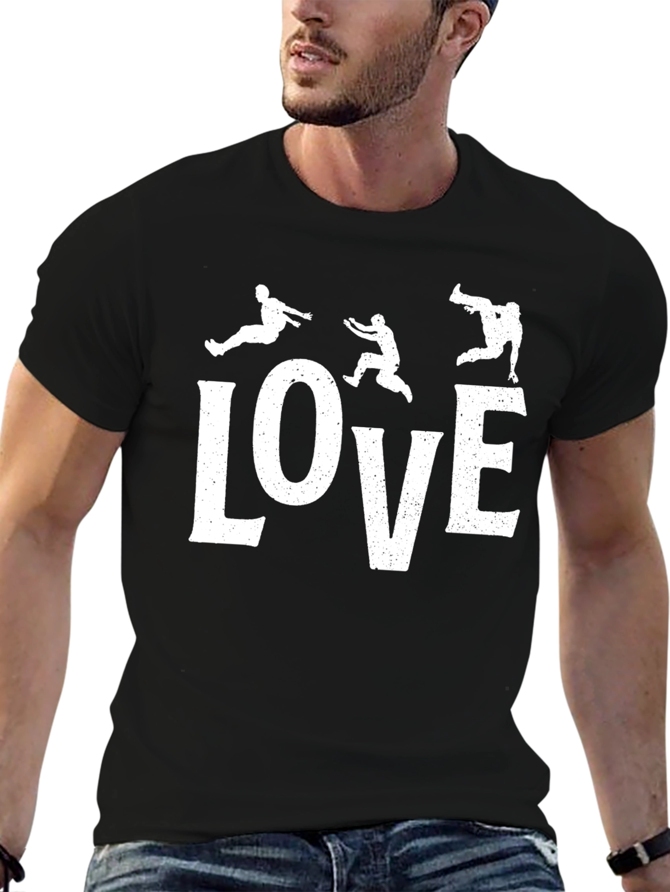 Parkour LOVE Graphic T-Shirt - Urban Free Running