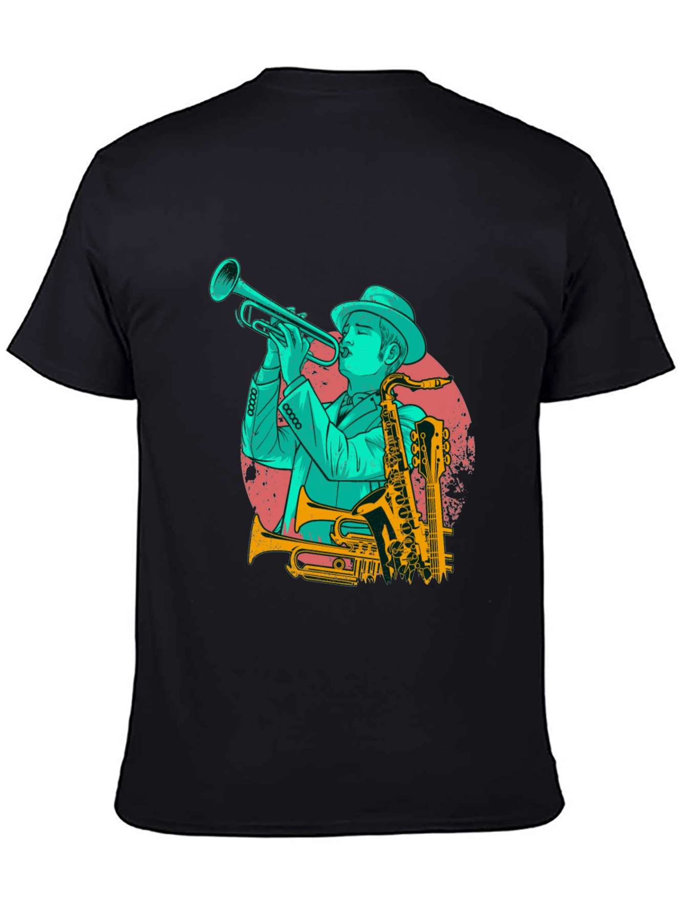 Jazz Musician Graphic Tee - Cool Music Lover Shirt