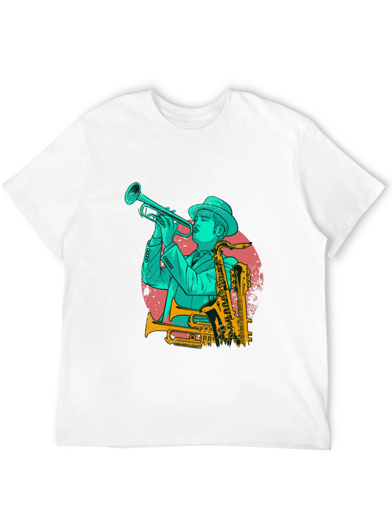 Jazz Musician Graphic Tee - Cool Music Lover Shirt
