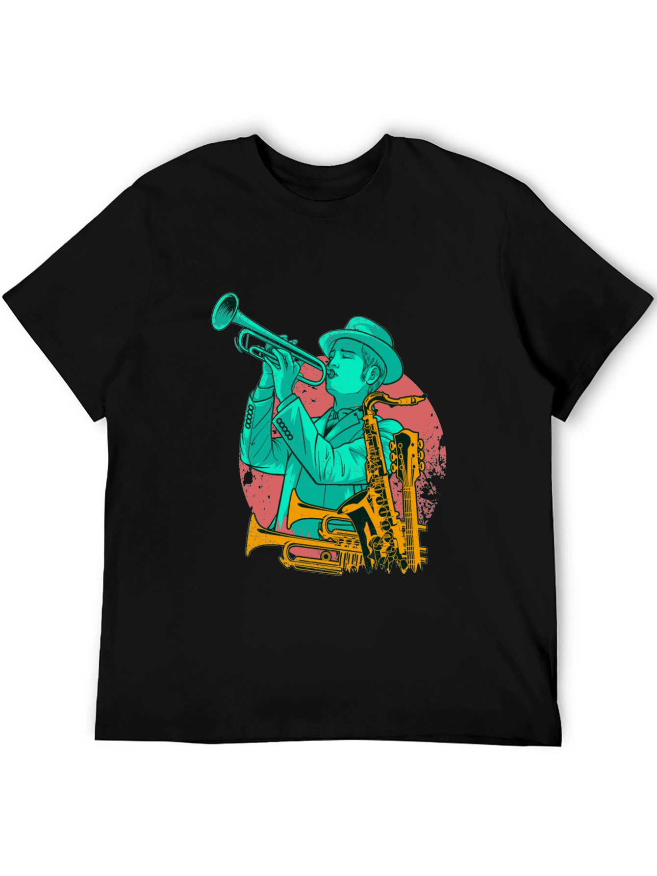 Jazz Musician Graphic Tee - Cool Music Lover Shirt
