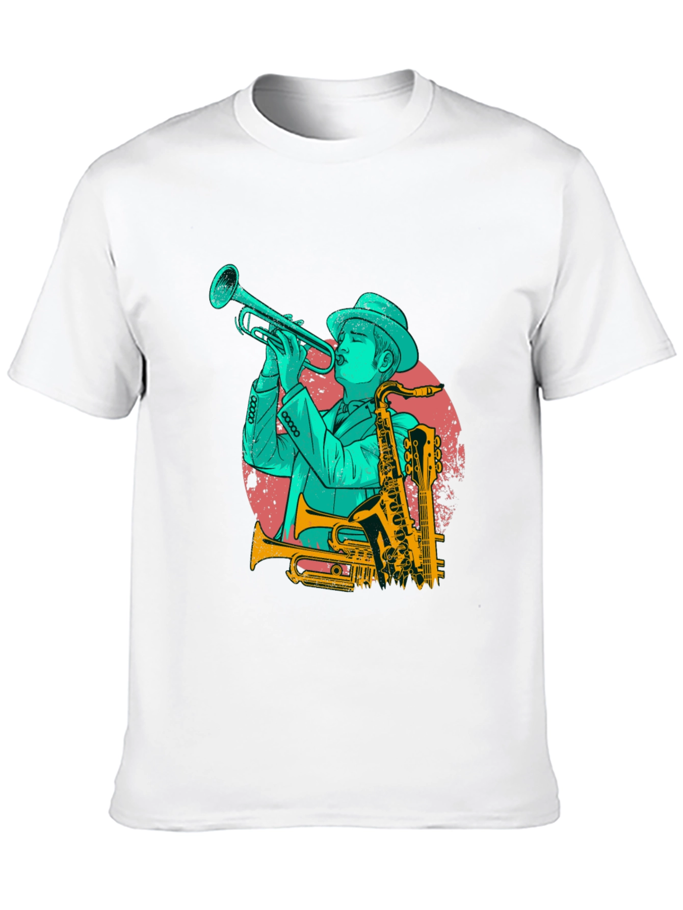 Jazz Musician Graphic Tee - Cool Music Lover Shirt