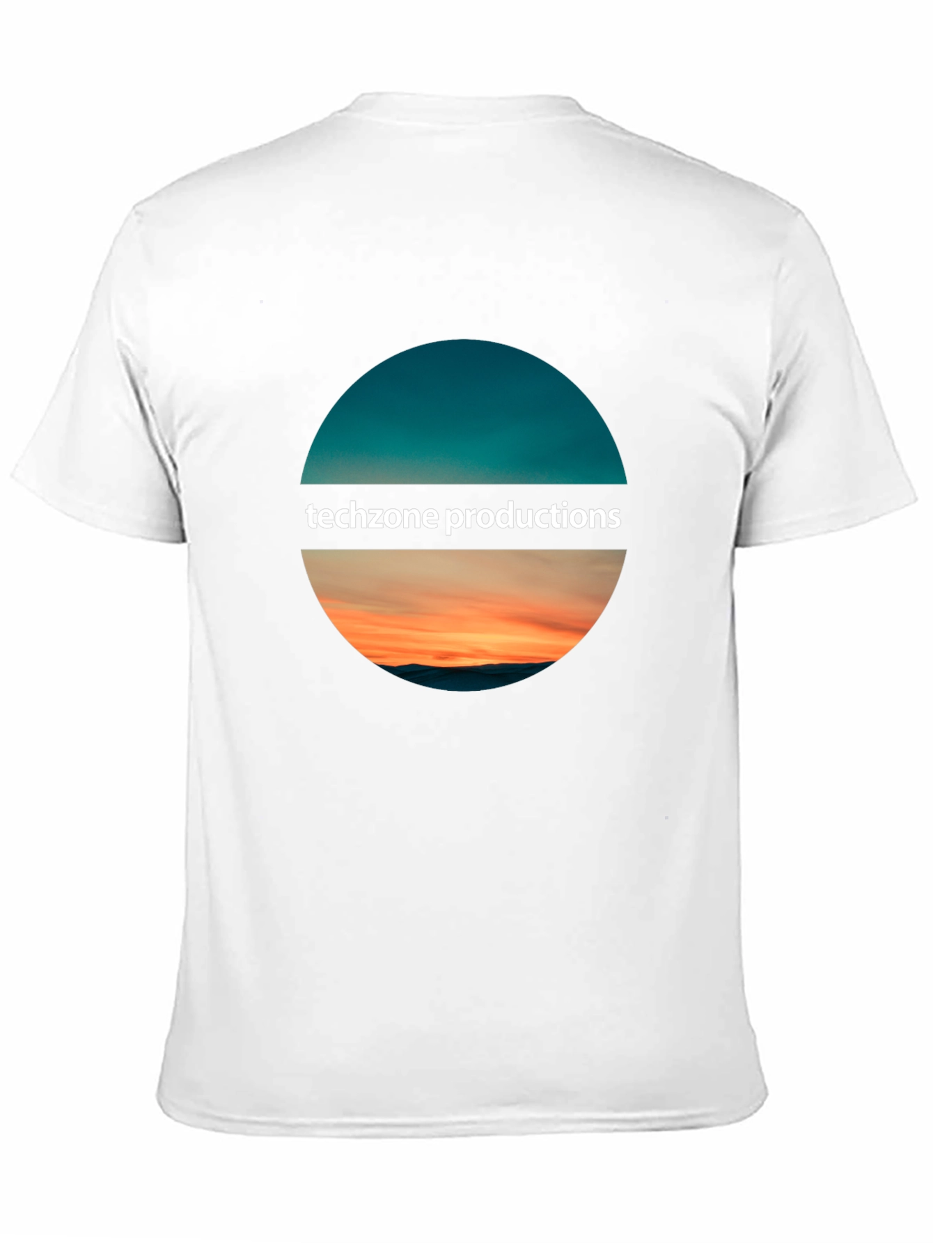 Techzone Productions Sunset Graphic T-Shirt