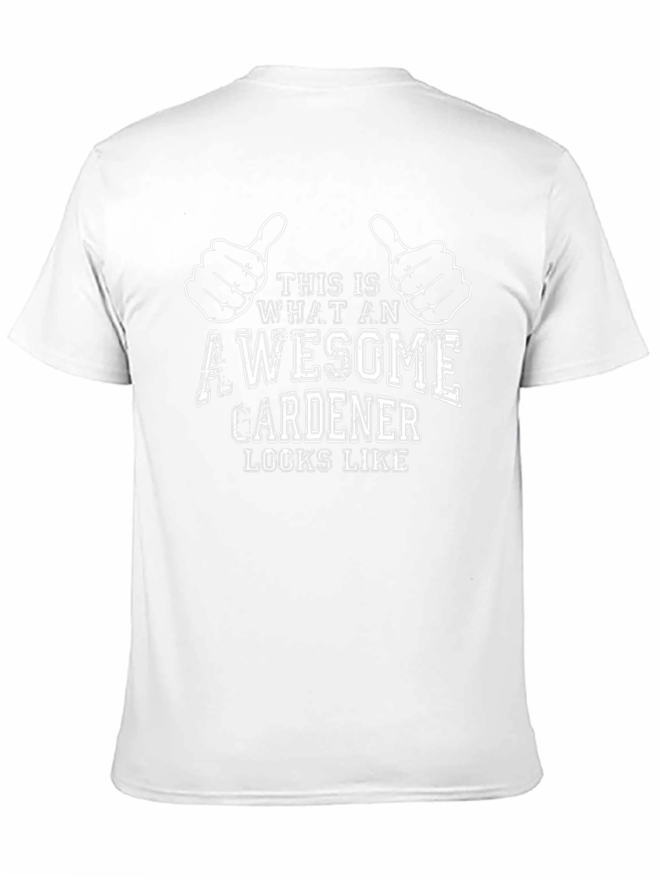 Awesome Gardener T-Shirt - Black