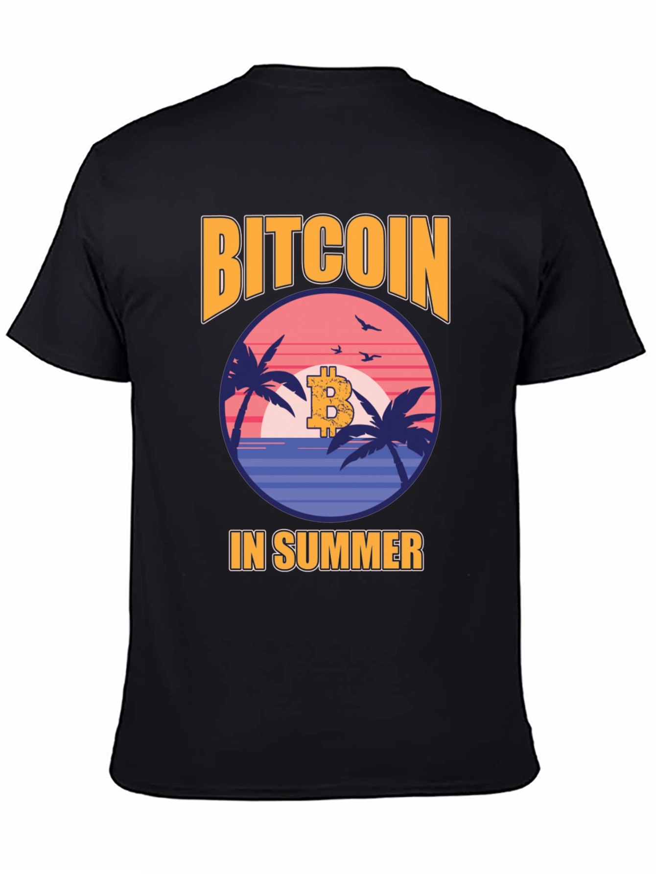 Bitcoin in Summer Graphic Tee