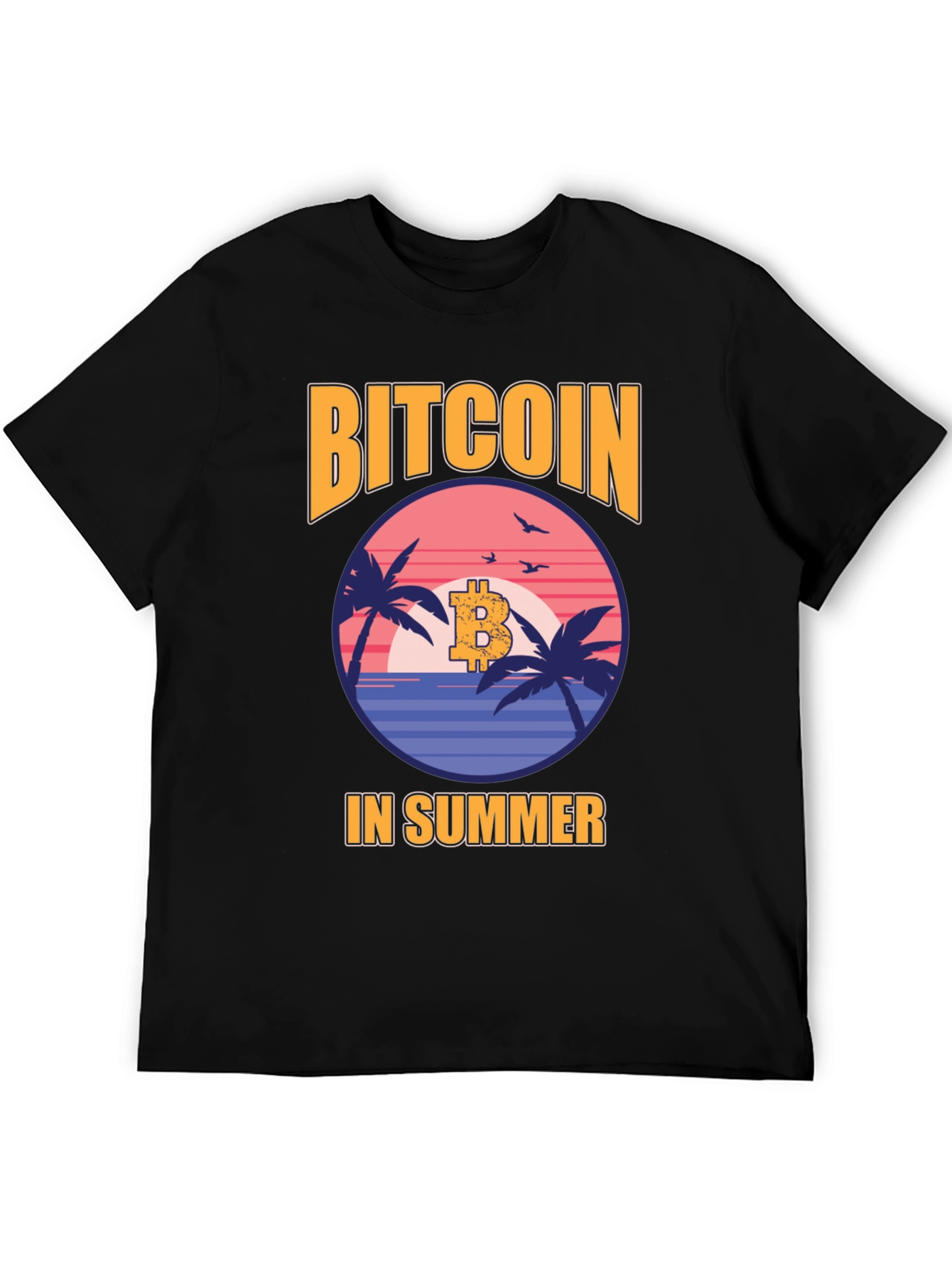 Bitcoin in Summer Graphic Tee