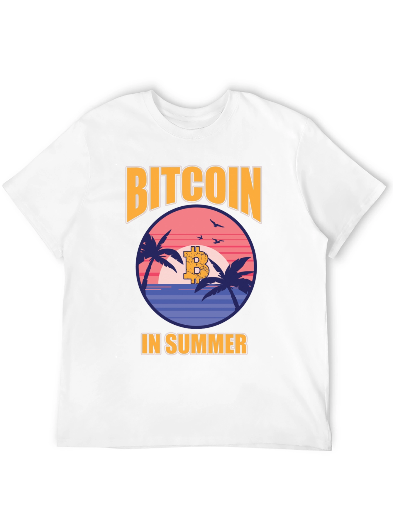 Bitcoin in Summer Graphic Tee