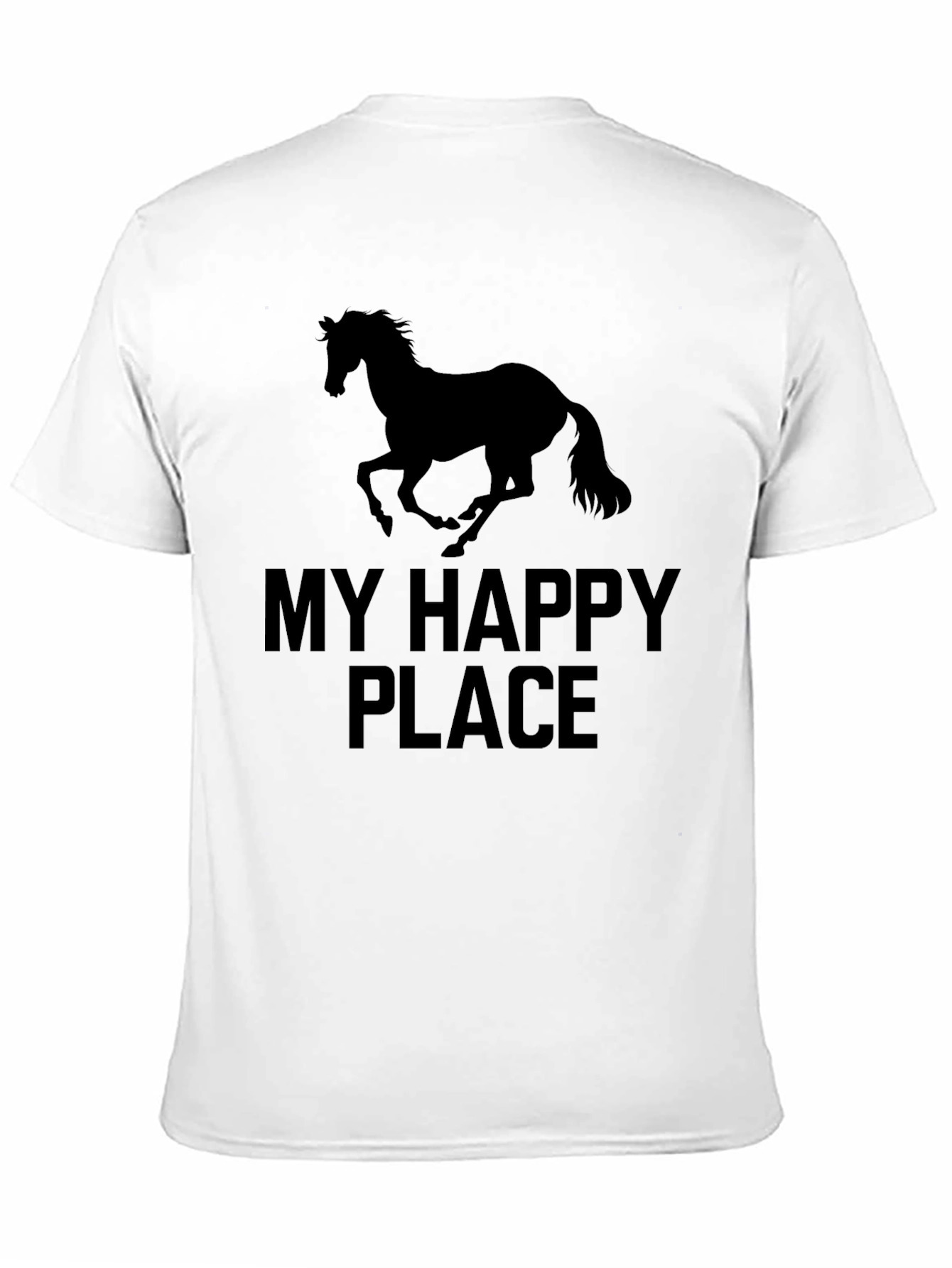 My Happy Place Horse Graphic Tee