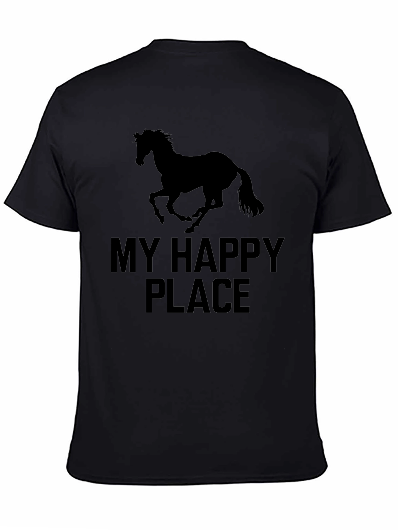 My Happy Place Horse Graphic Tee
