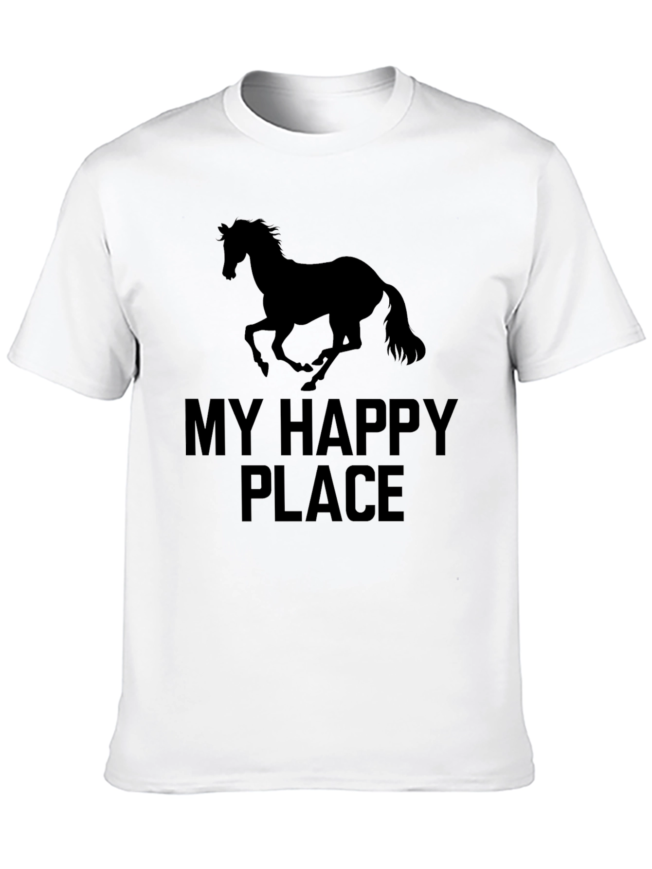My Happy Place Horse Graphic Tee