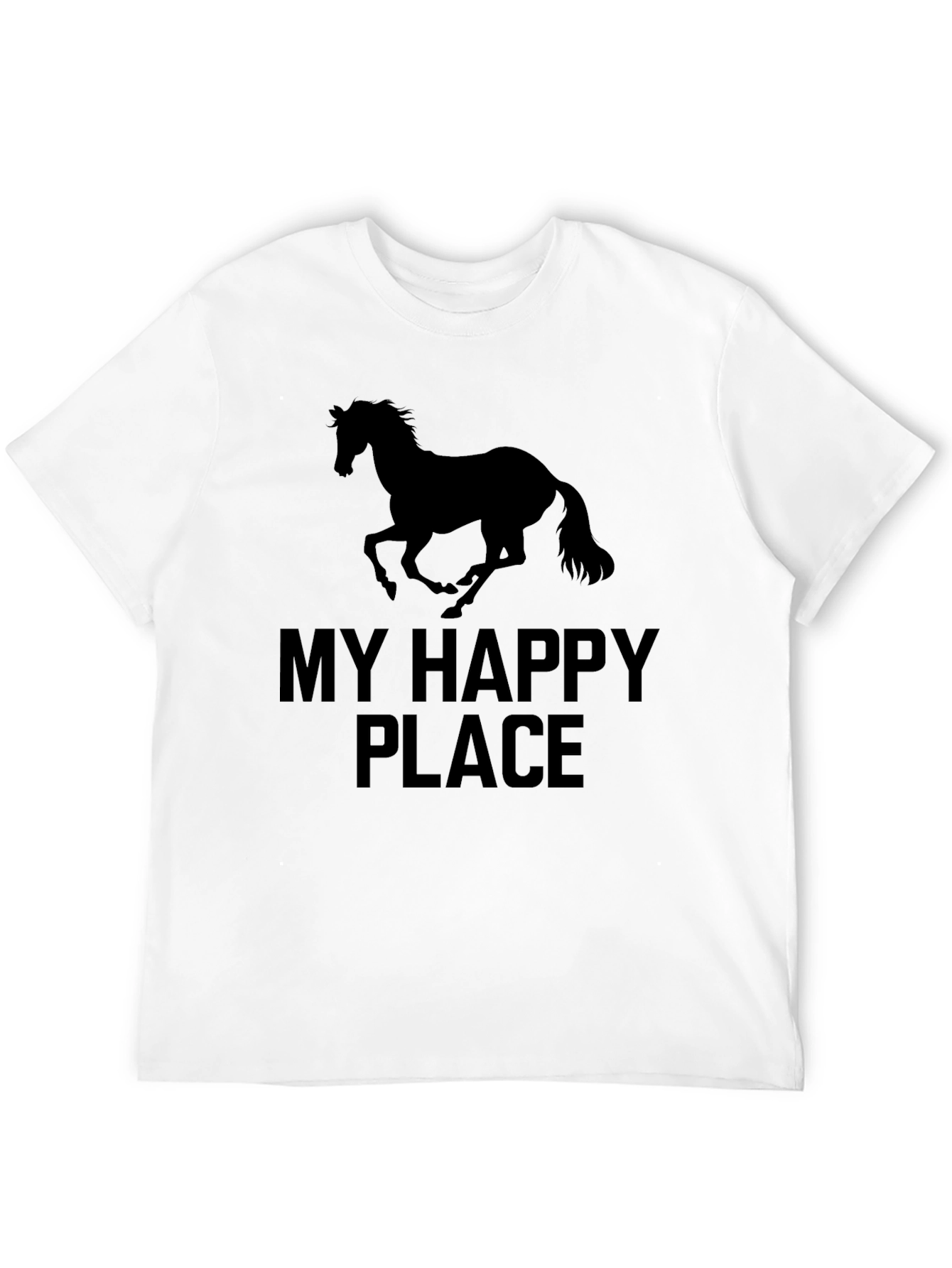 My Happy Place Horse Graphic Tee