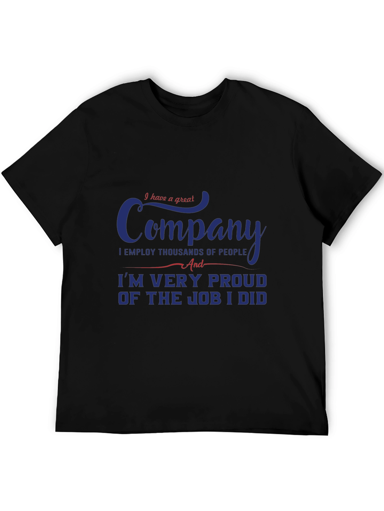 Proud Company Employee Graphic Tee