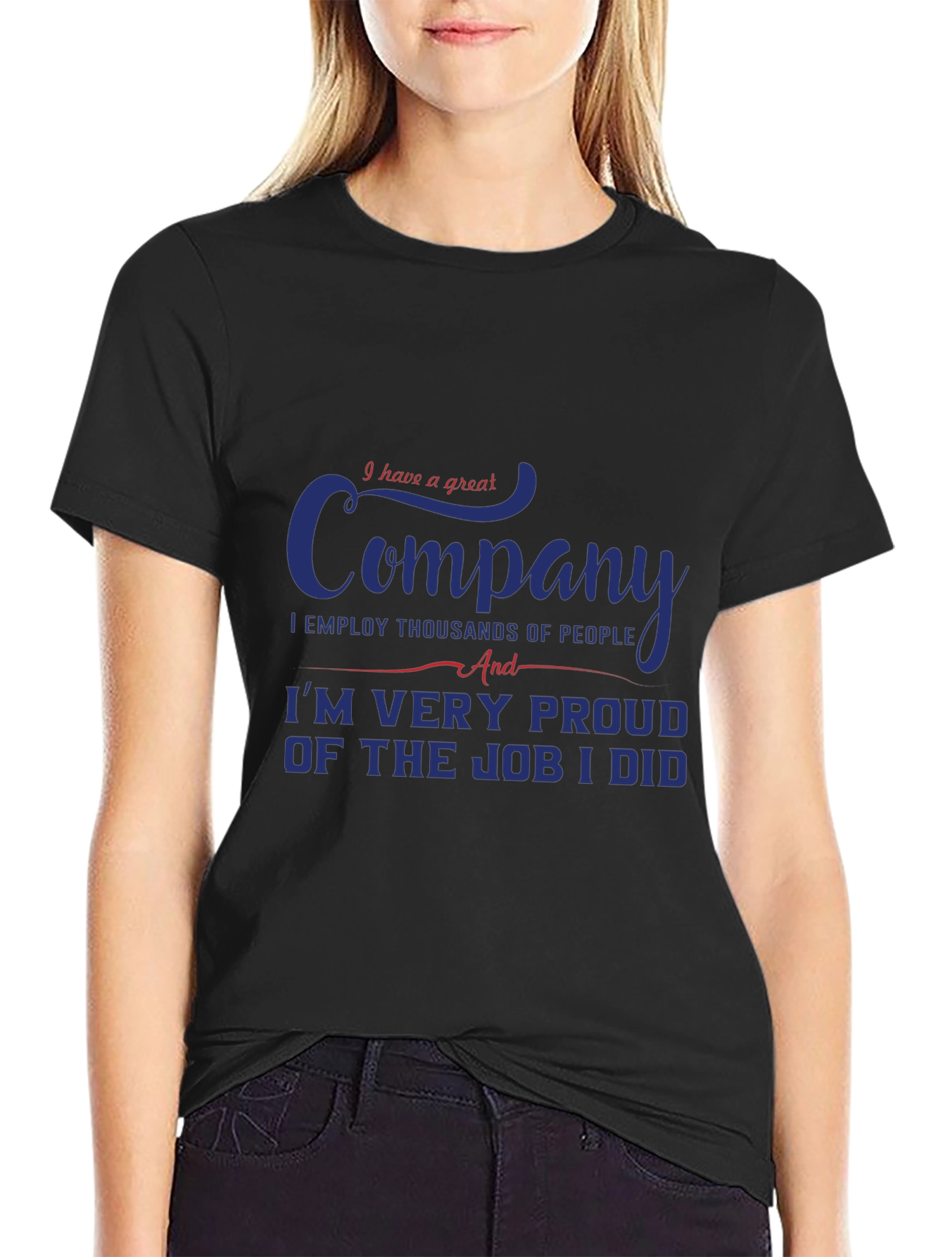 Proud Company Employee Graphic Tee