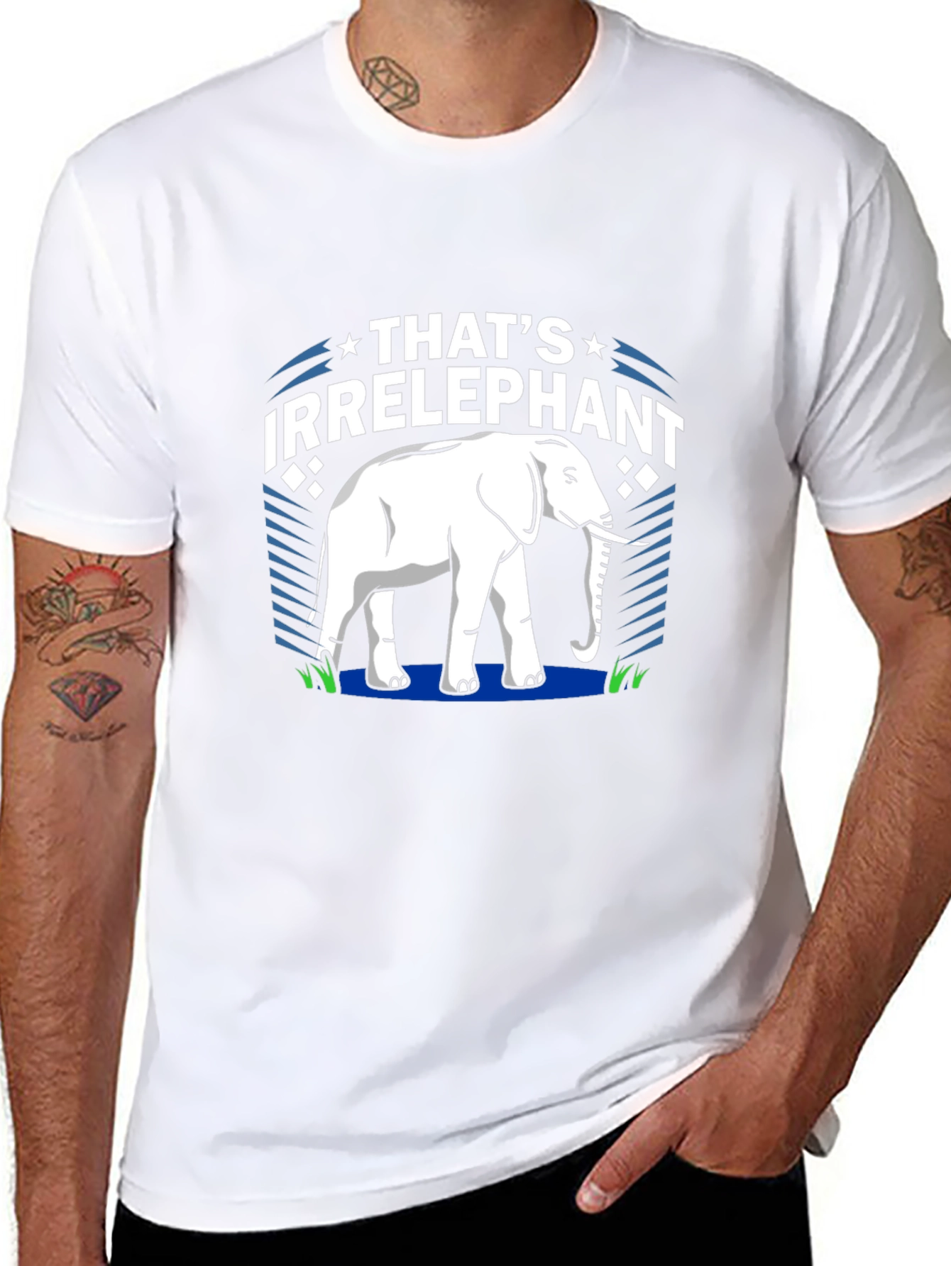 Thats Irrelephant Graphic T-Shirt