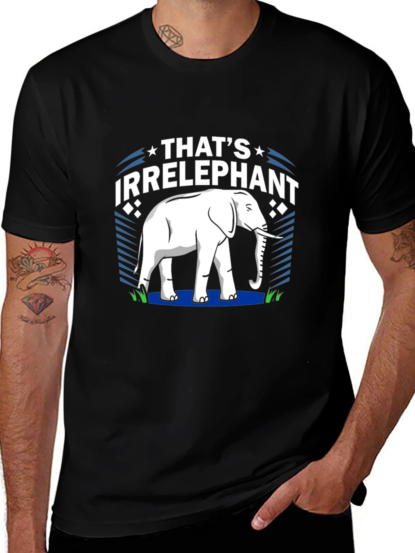 Thats Irrelephant Graphic T-Shirt