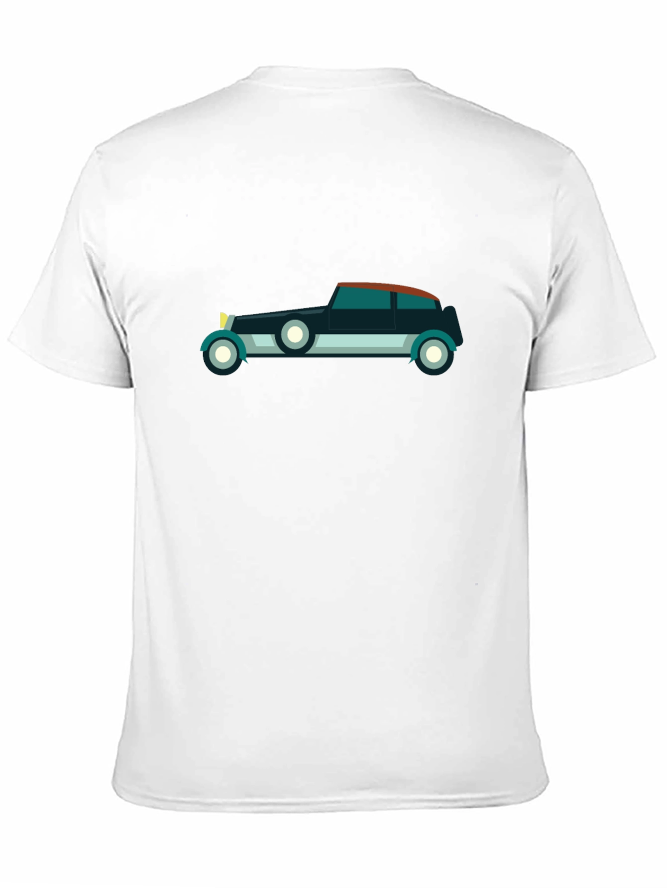 Classic Car Graphic Tee - Black