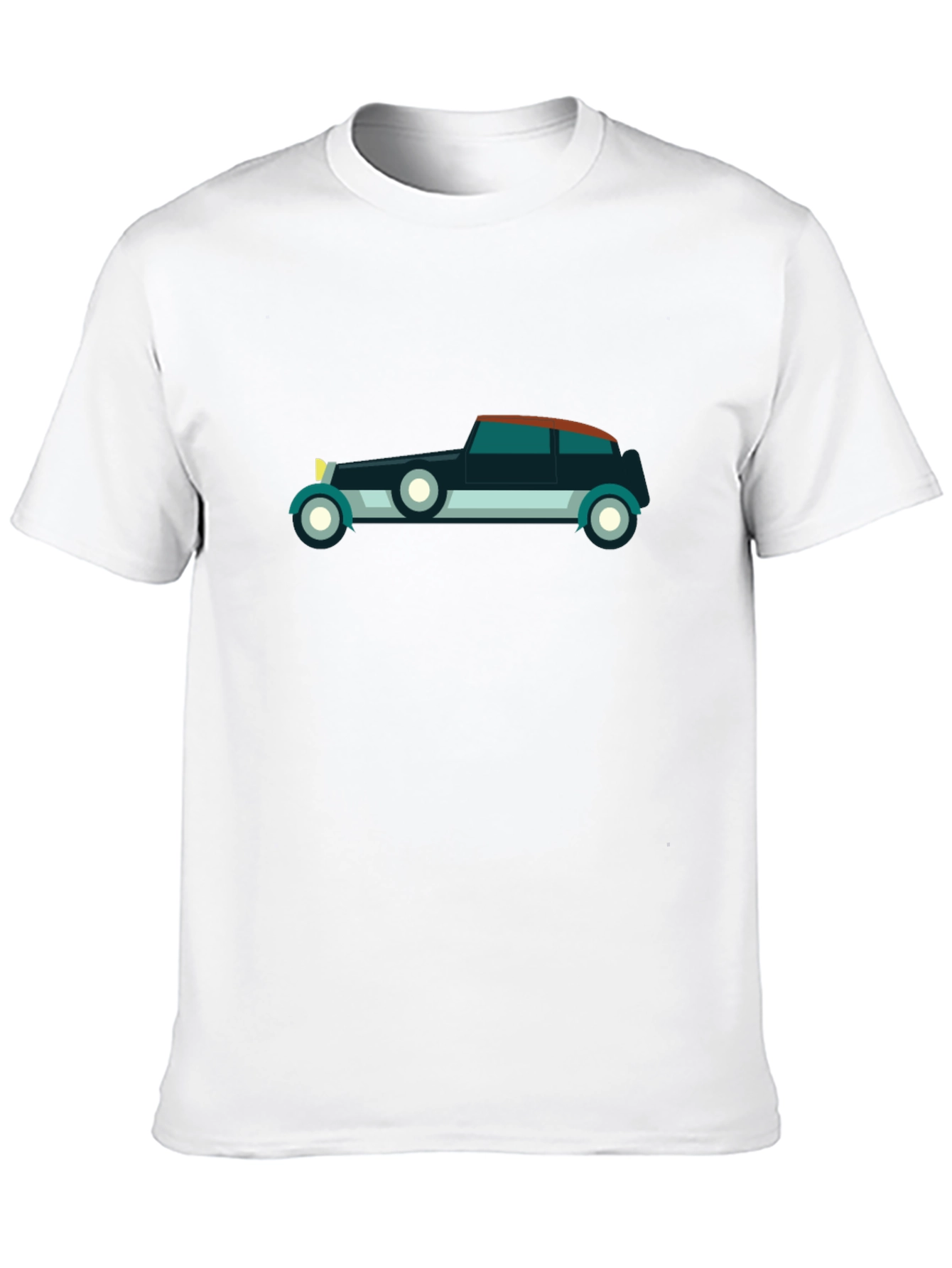 Classic Car Graphic Tee - Black