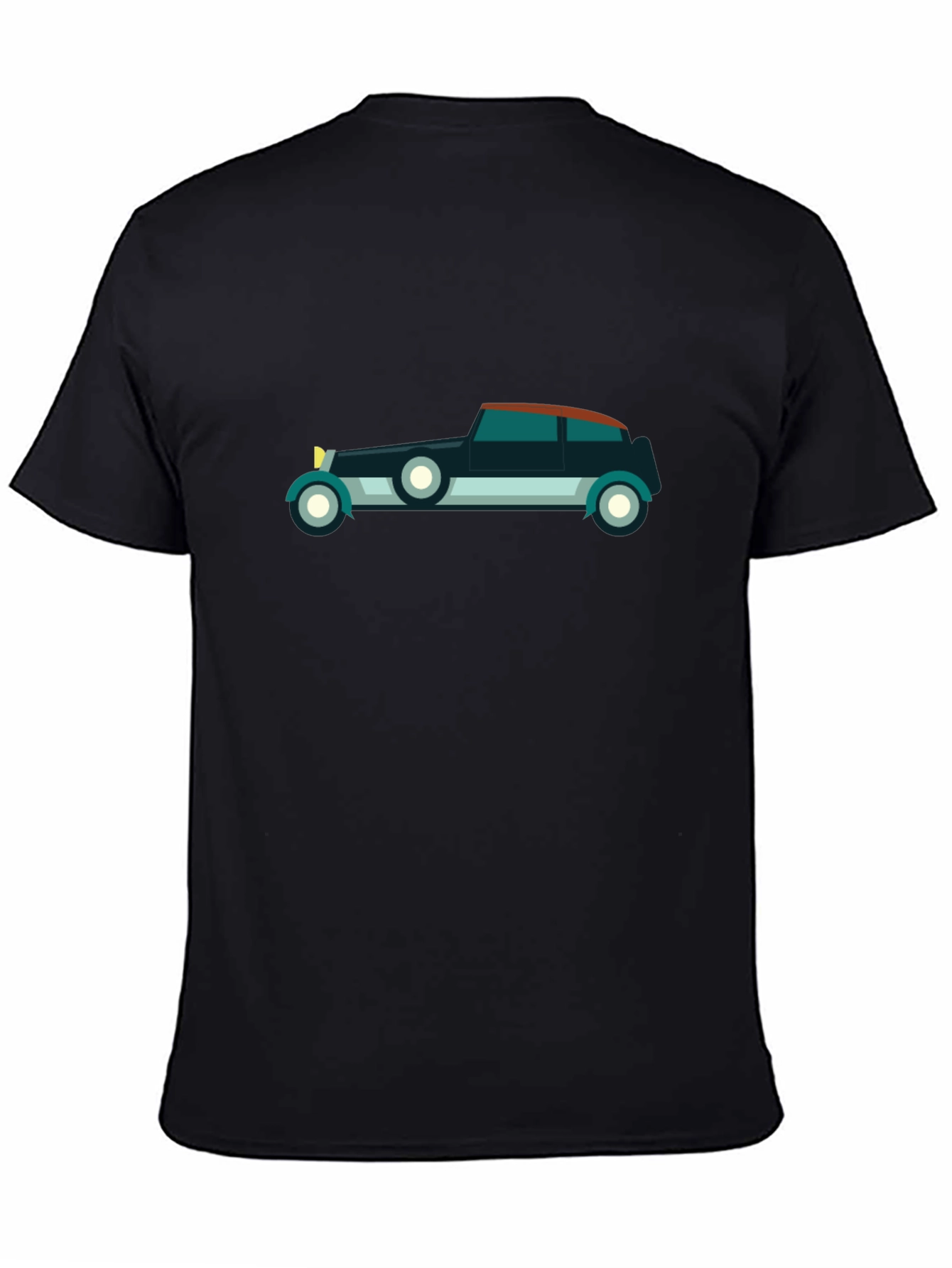 Classic Car Graphic Tee - Black