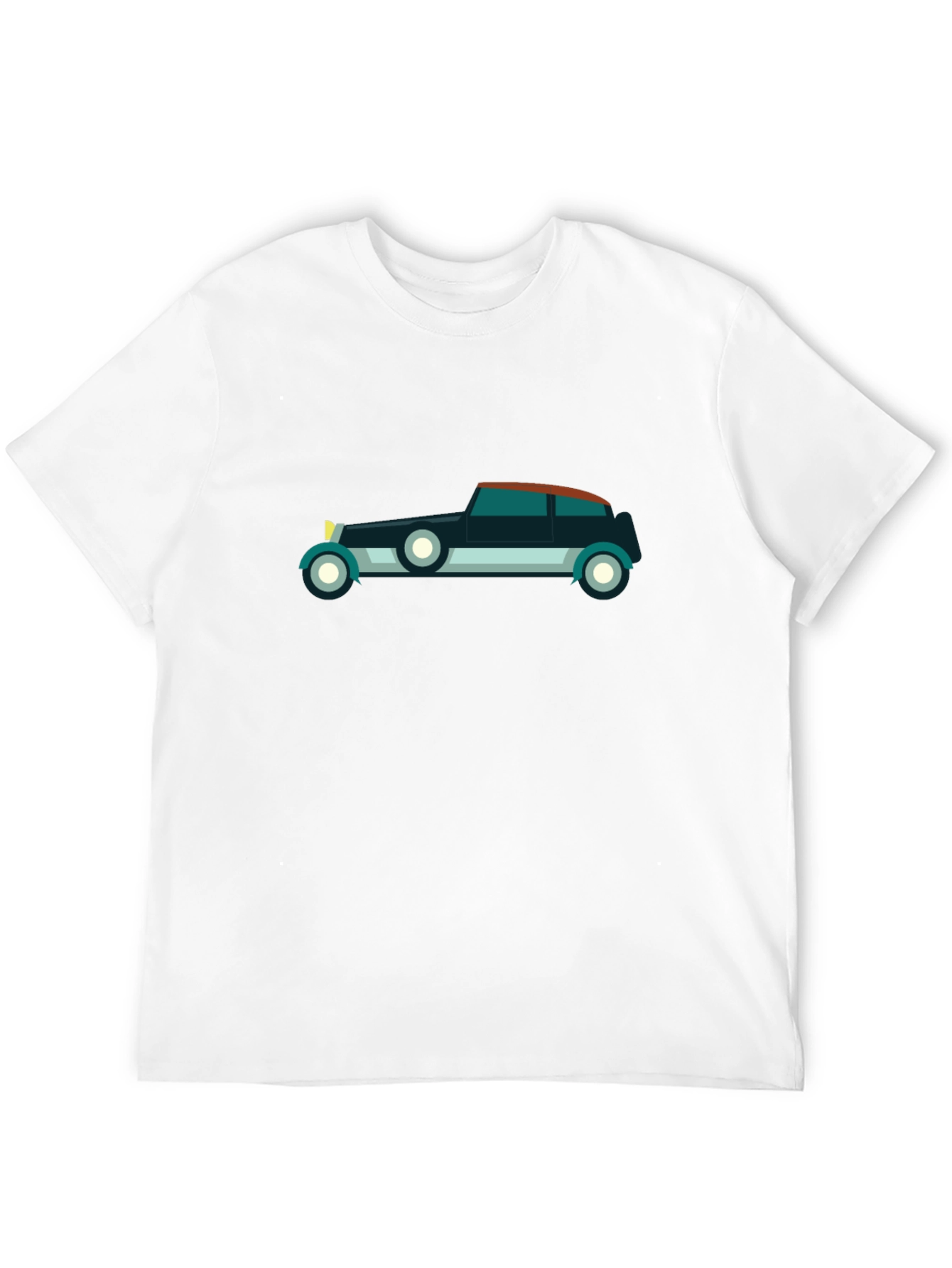 Classic Car Graphic Tee - Black
