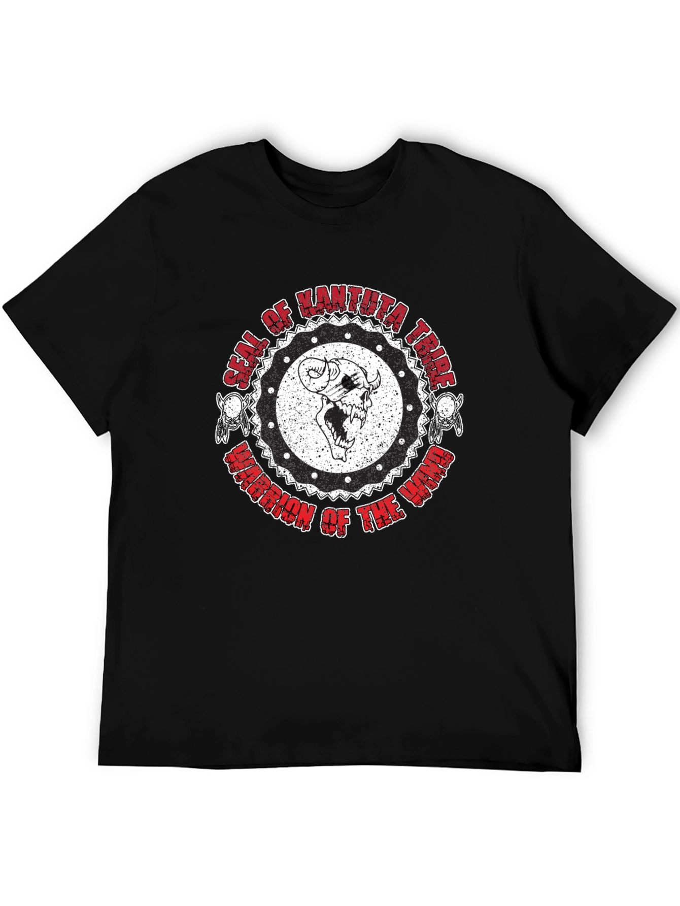 Kantuta Tribe Warrior T-Shirt - Black