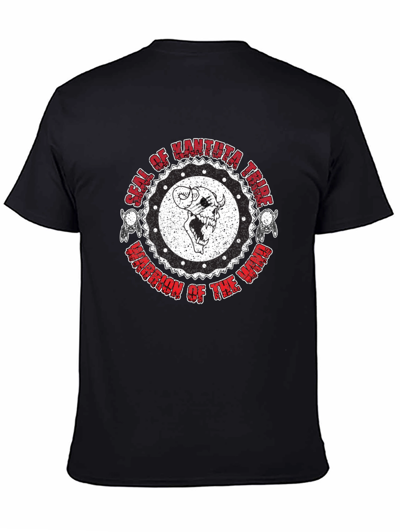 Kantuta Tribe Warrior T-Shirt - Black