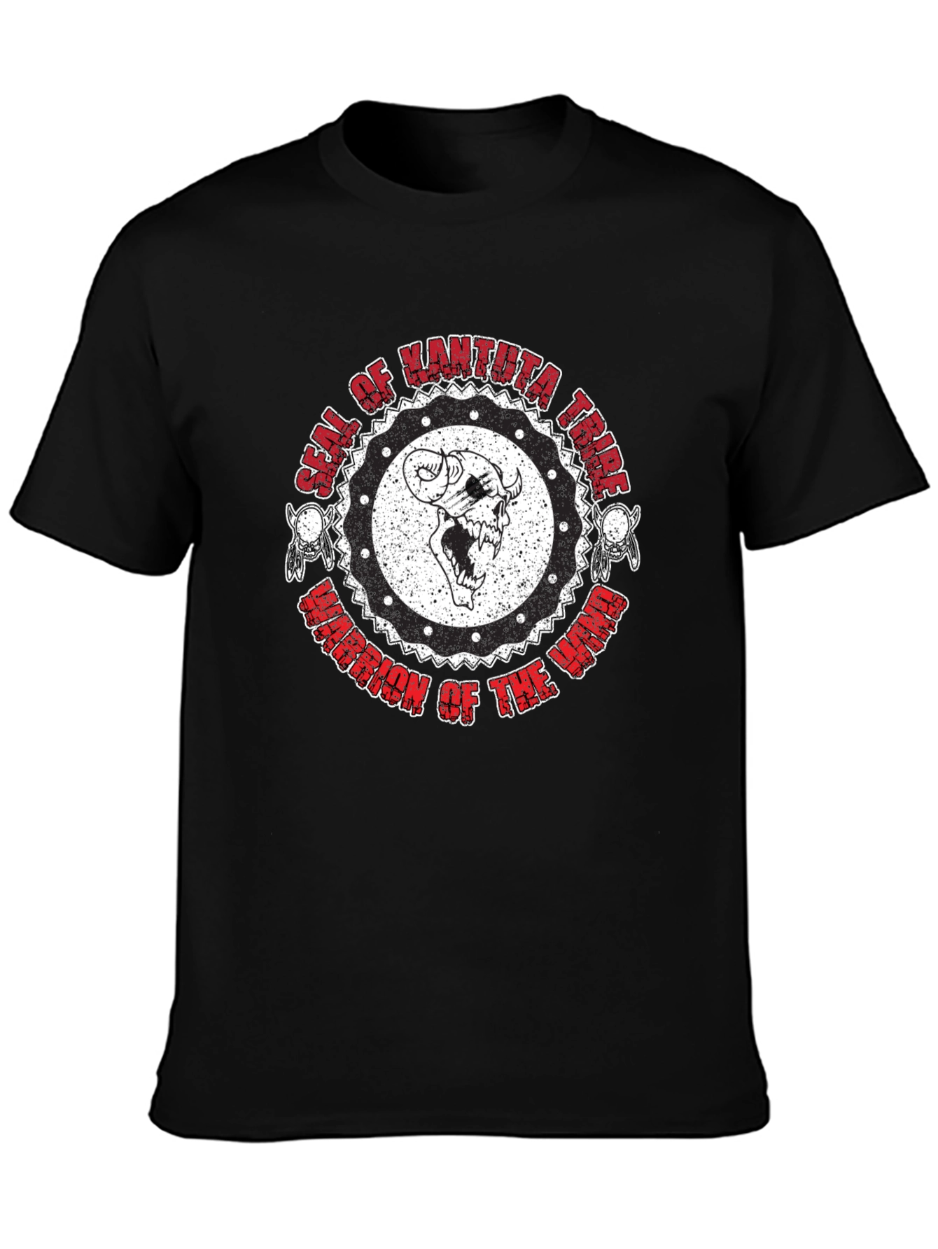 Kantuta Tribe Warrior T-Shirt - Black