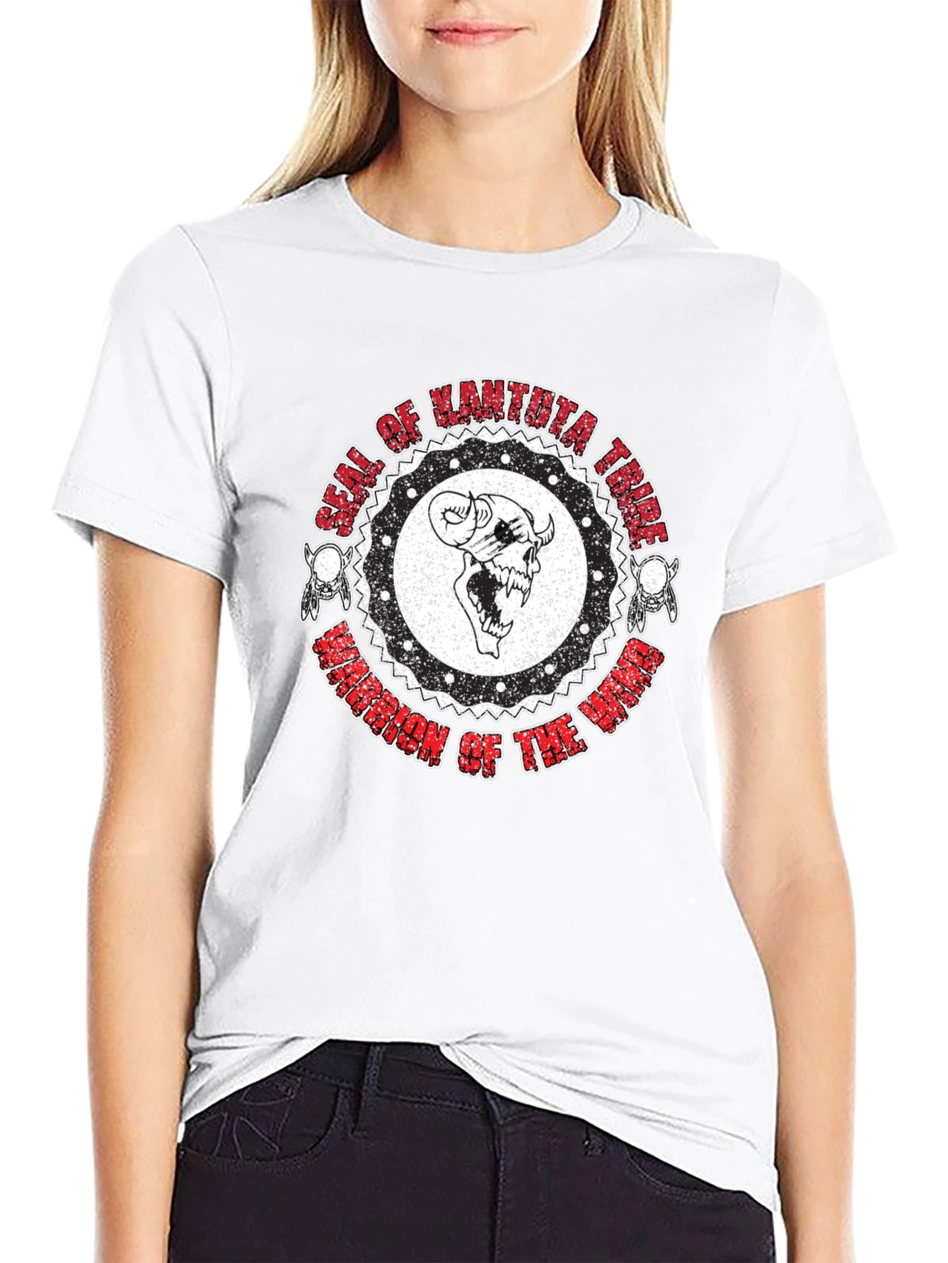Kantuta Tribe Warrior T-Shirt - Black