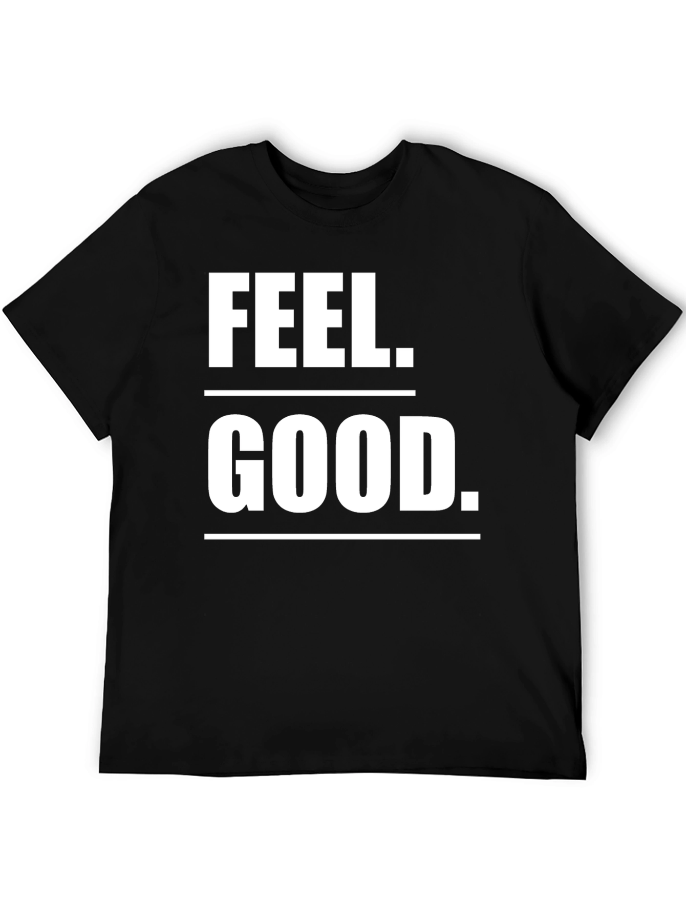 Feel Good Graphic T-Shirt - Black