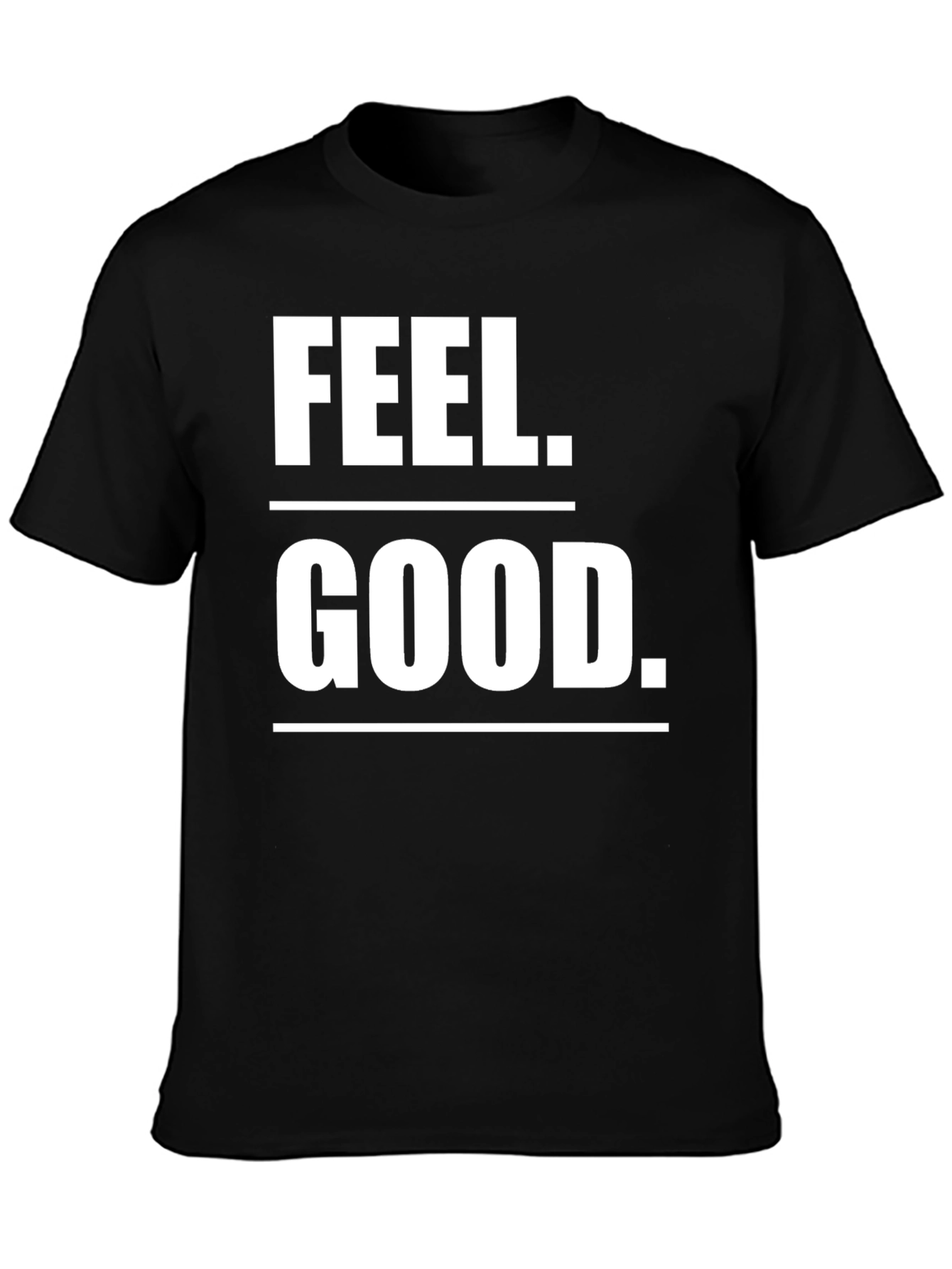 Feel Good Graphic T-Shirt - Black