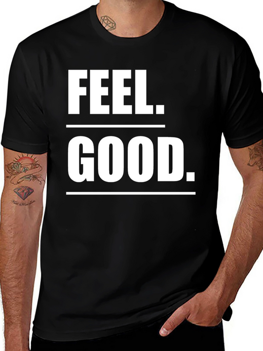 Feel Good Graphic T-Shirt - Black