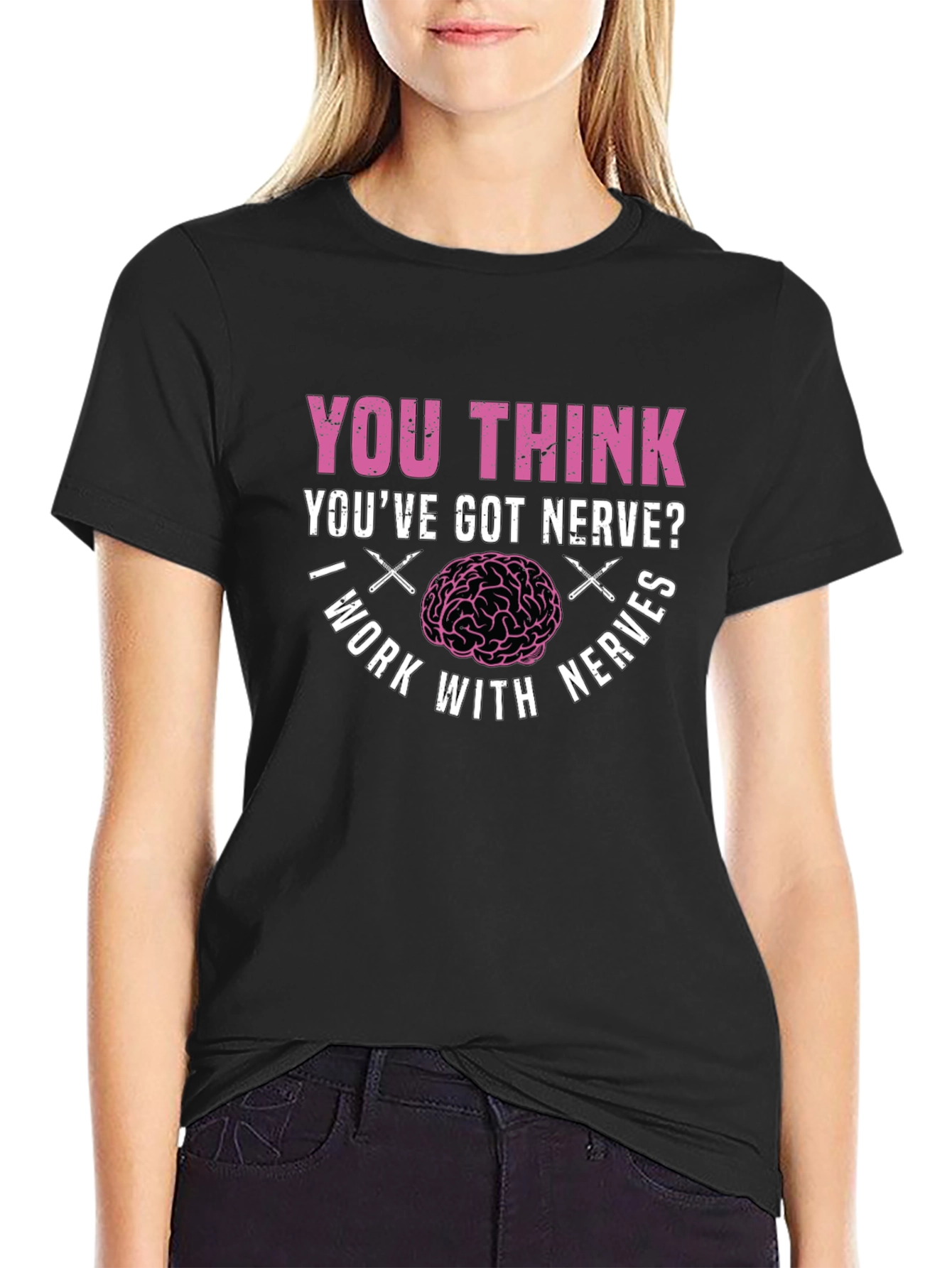 Nerve Humor T-Shirt - Brain Surgeon Tee