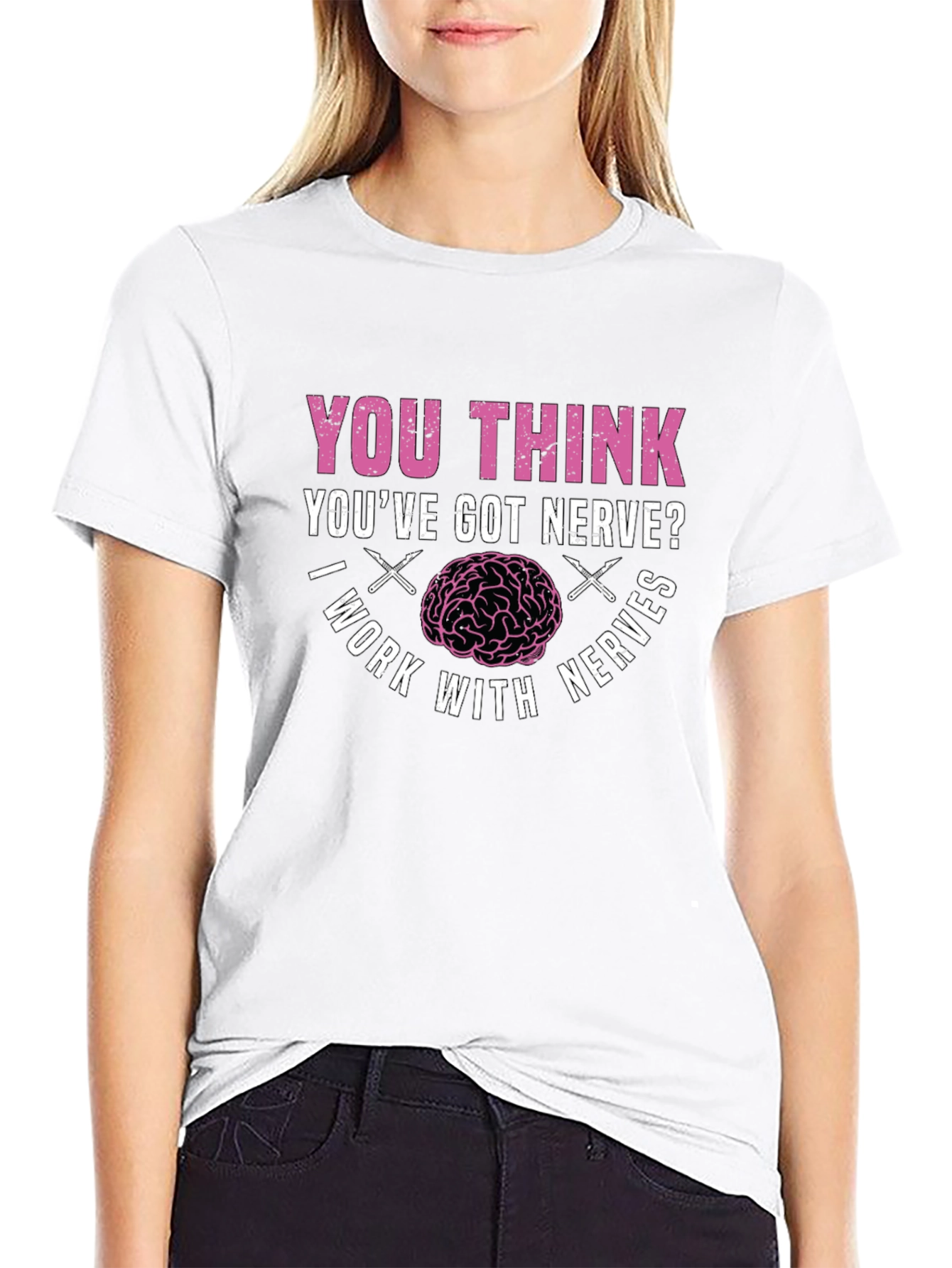 Nerve Humor T-Shirt - Brain Surgeon Tee