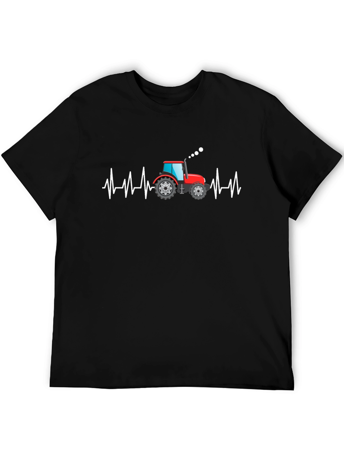 Tractor Heartbeat Graphic T-Shirt