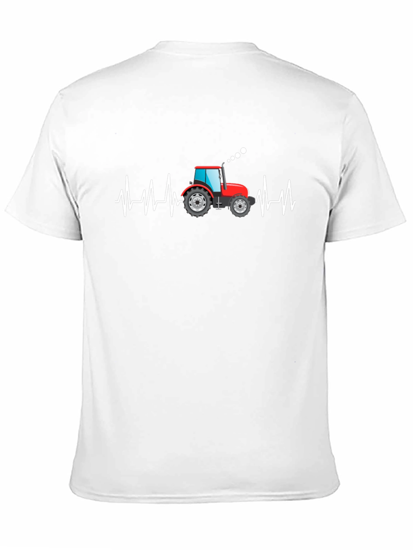 Tractor Heartbeat Graphic T-Shirt