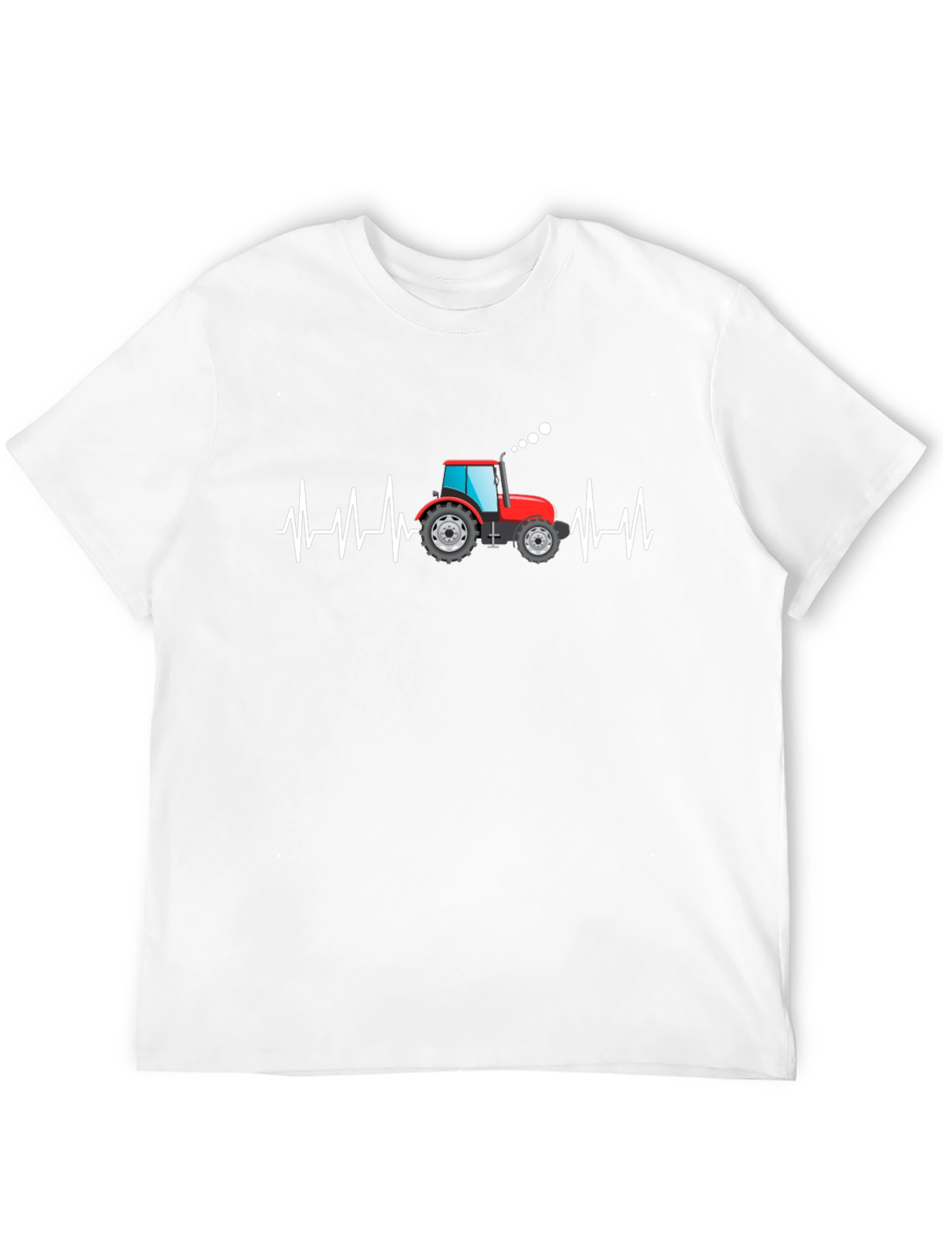 Tractor Heartbeat Graphic T-Shirt