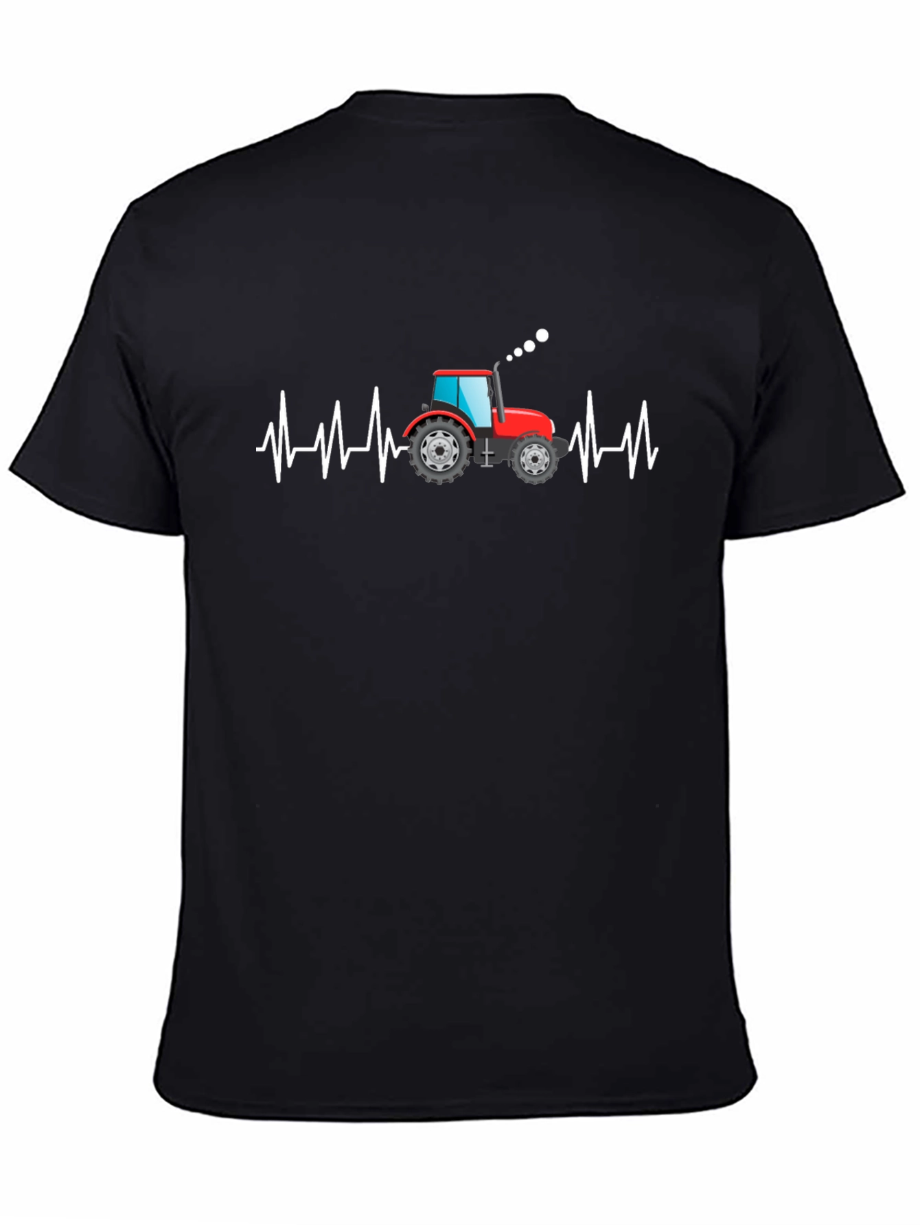 Tractor Heartbeat Graphic T-Shirt