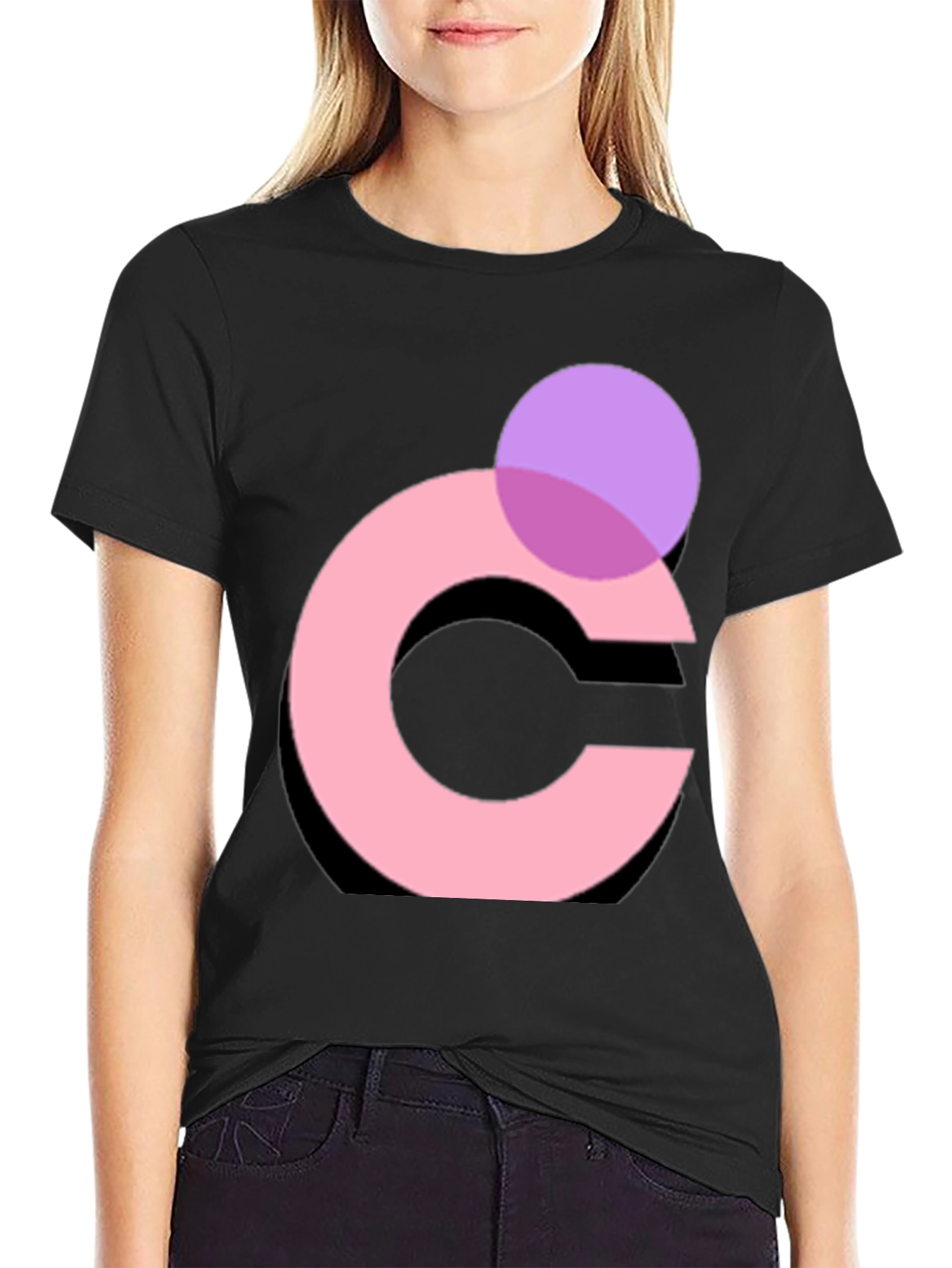 Trendy C Logo T-Shirt - Casual Fashion