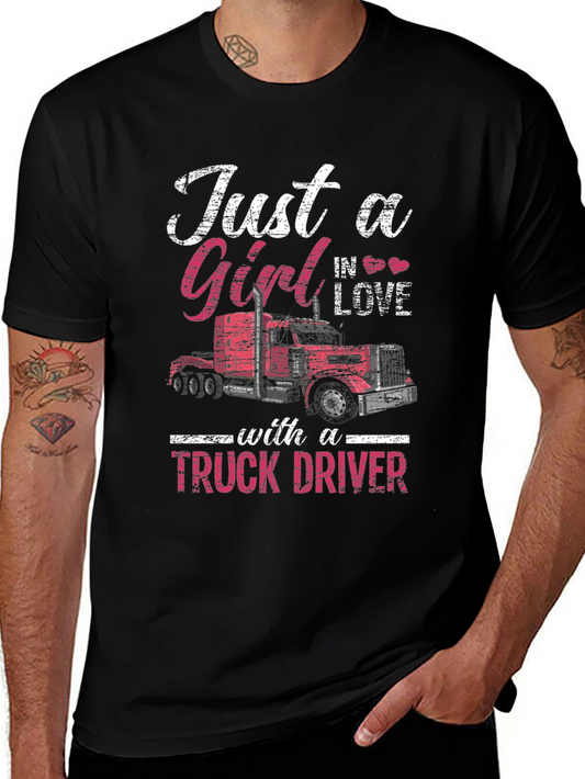Truck Driver Girls Love T-Shirt