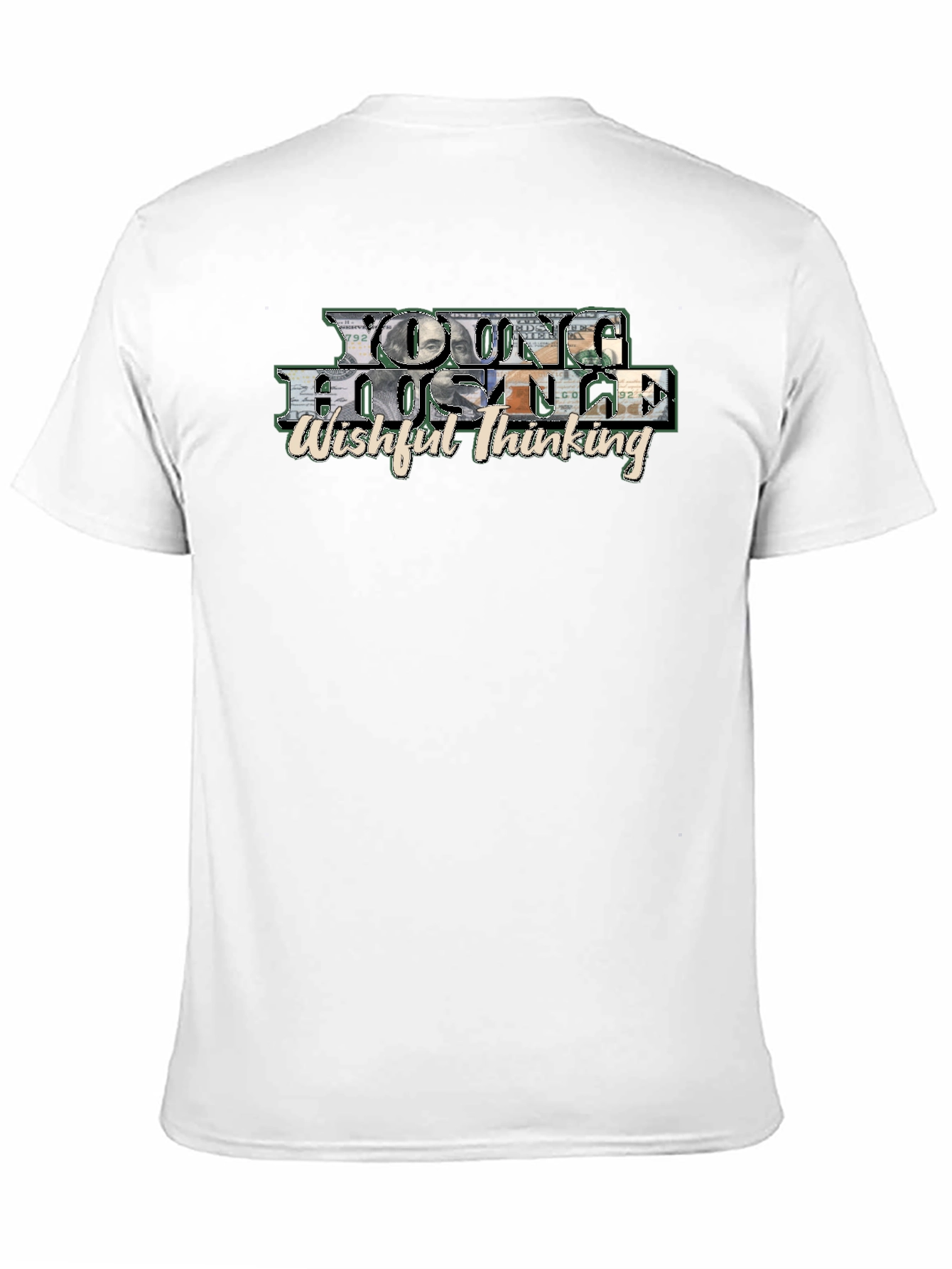 Young Hustle Wishful Thinking Black T-Shirt