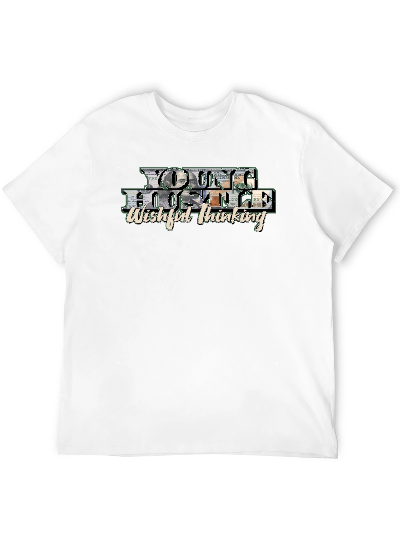 Young Hustle Wishful Thinking Black T-Shirt
