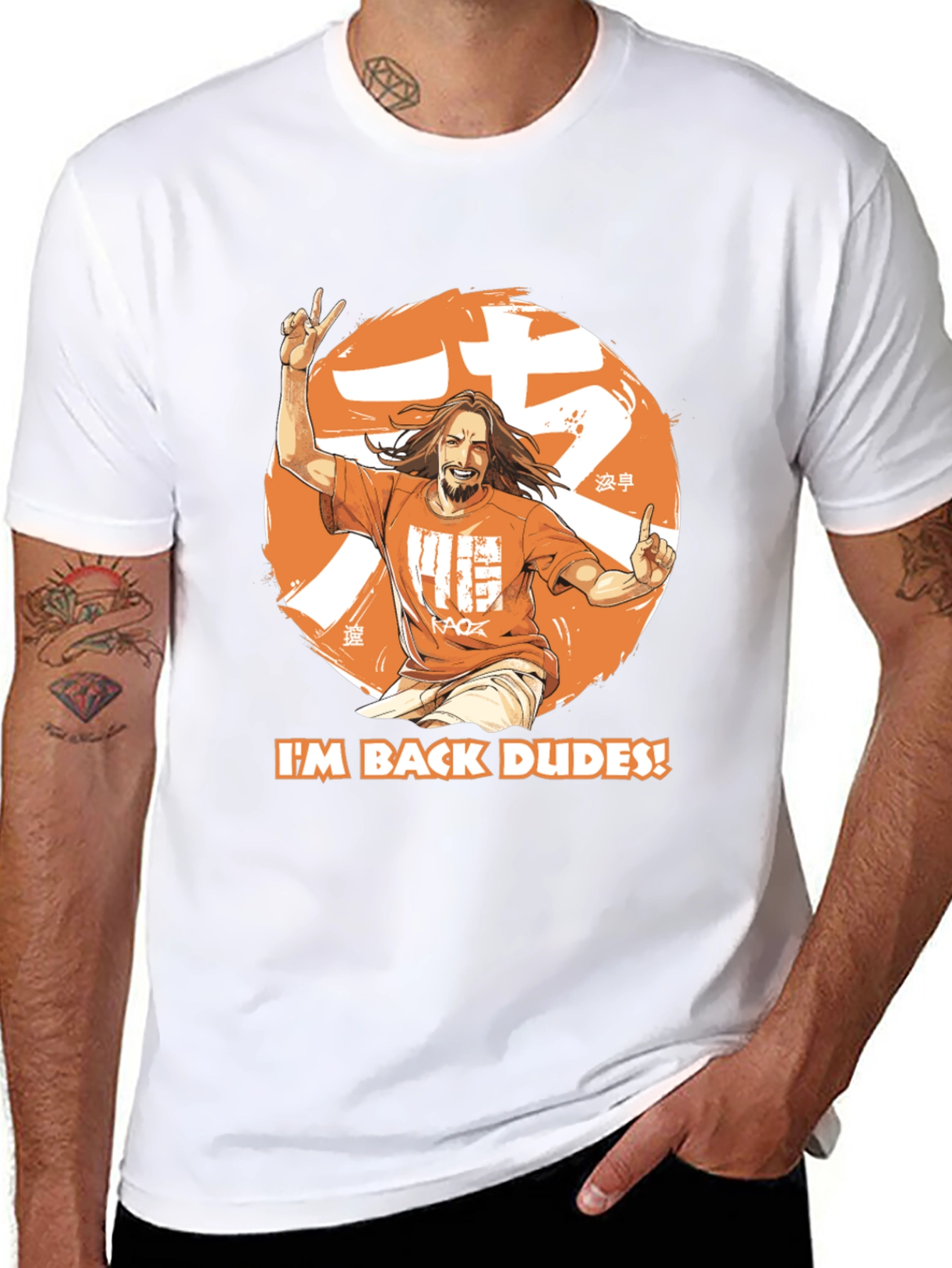 IM BACK DUDES! Graphic Tee
