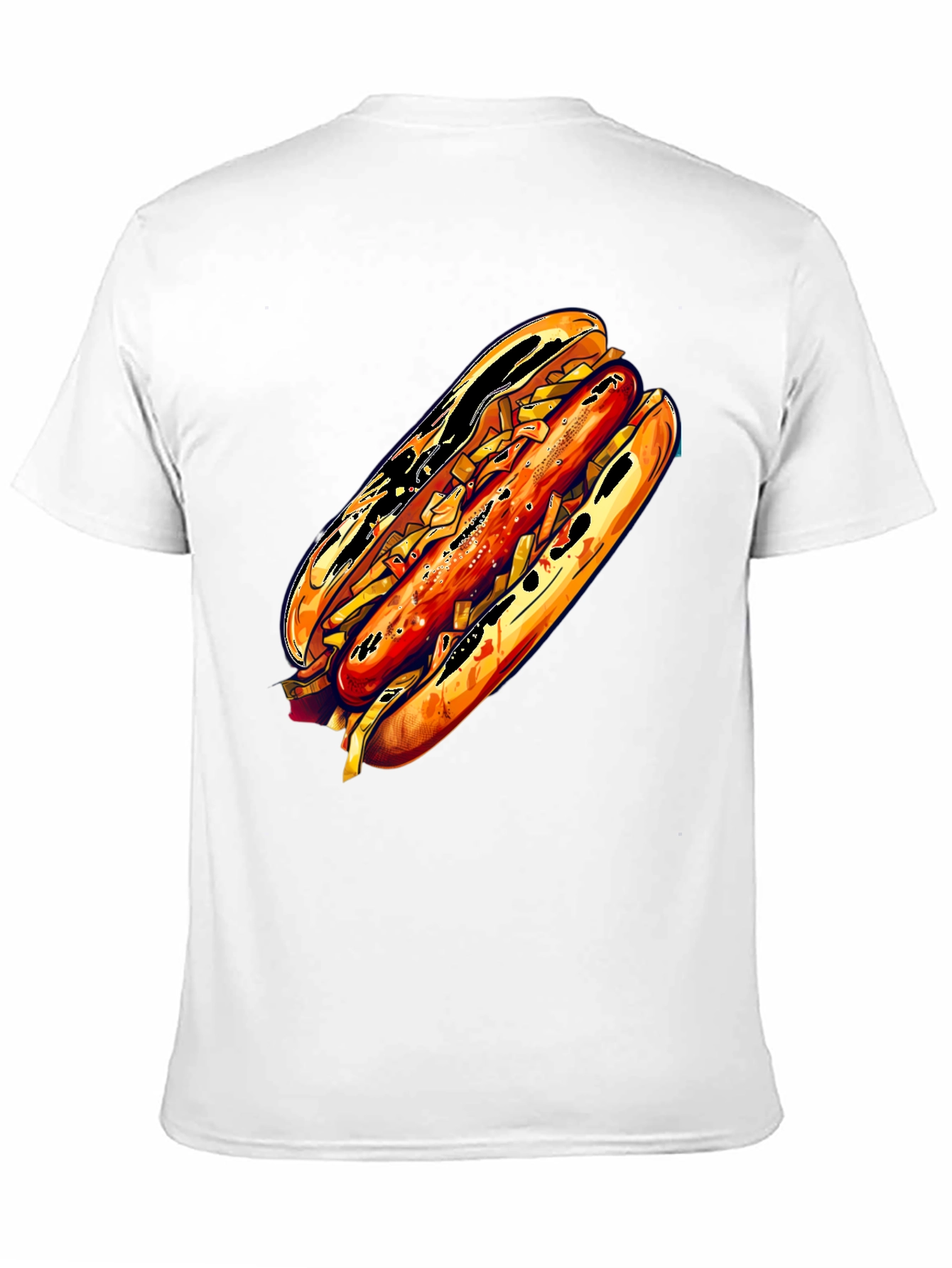 Hot Dog Graphic Tee - Unisex