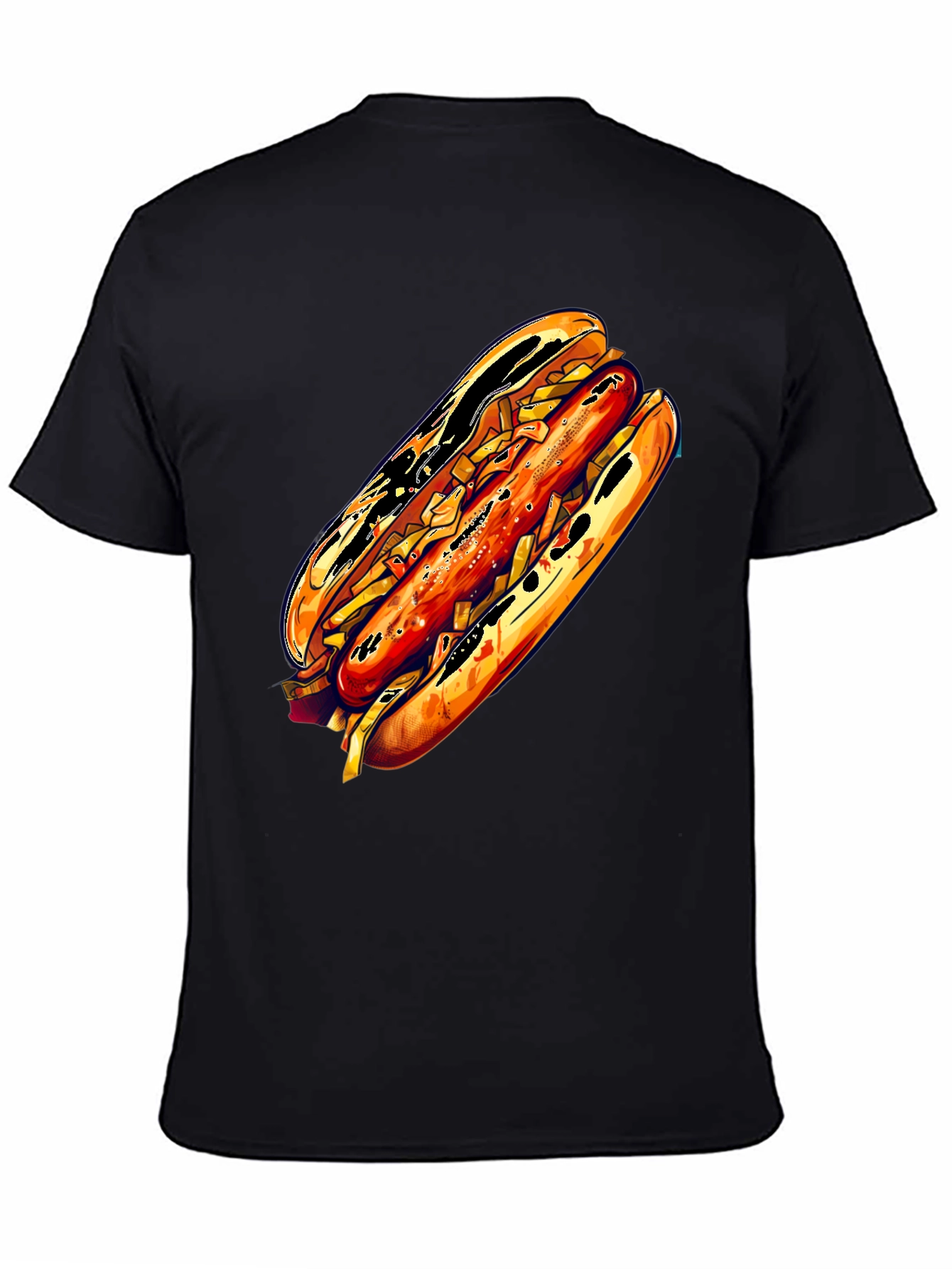 Hot Dog Graphic Tee - Unisex