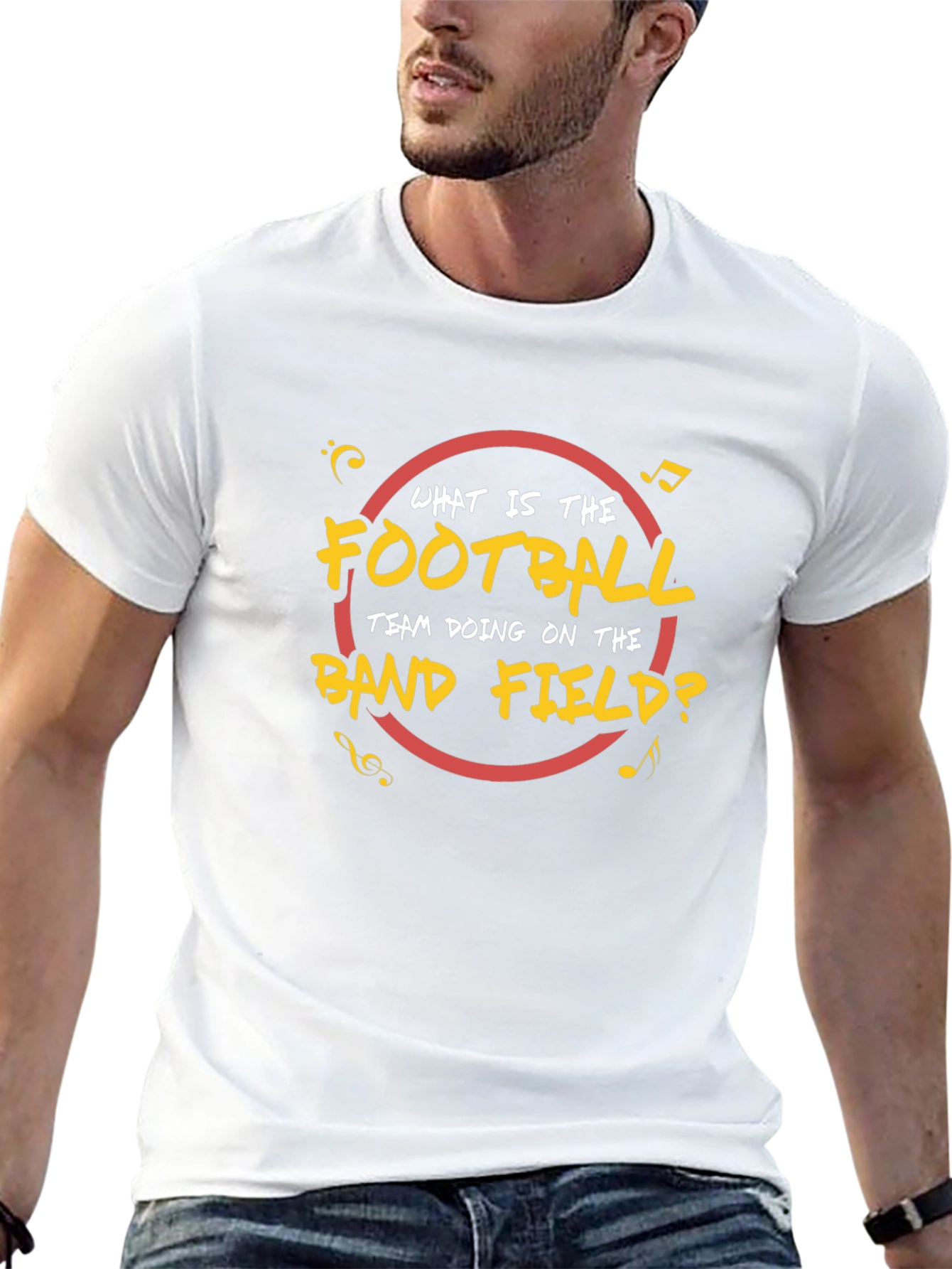 Funny Football Band T-Shirt