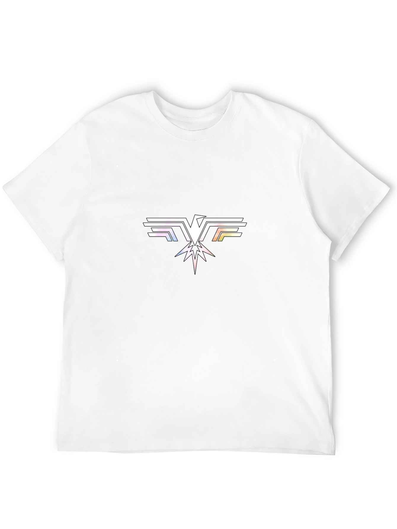 Modern Eagle Graphic Black T-Shirt