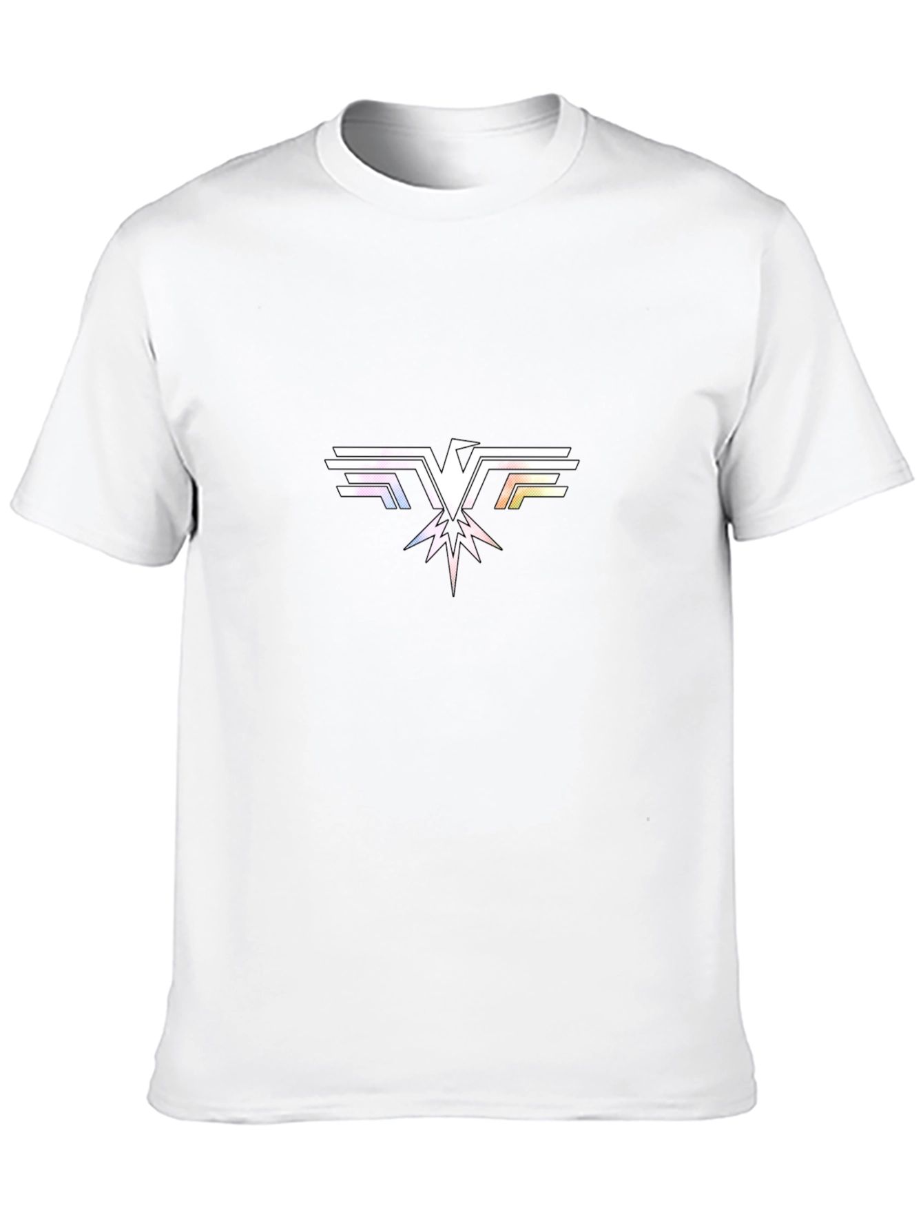 Modern Eagle Graphic Black T-Shirt