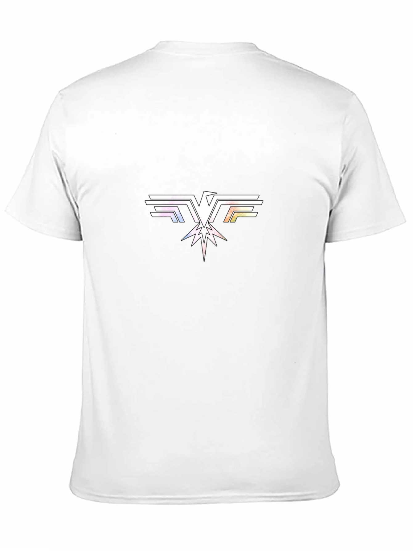 Modern Eagle Graphic Black T-Shirt