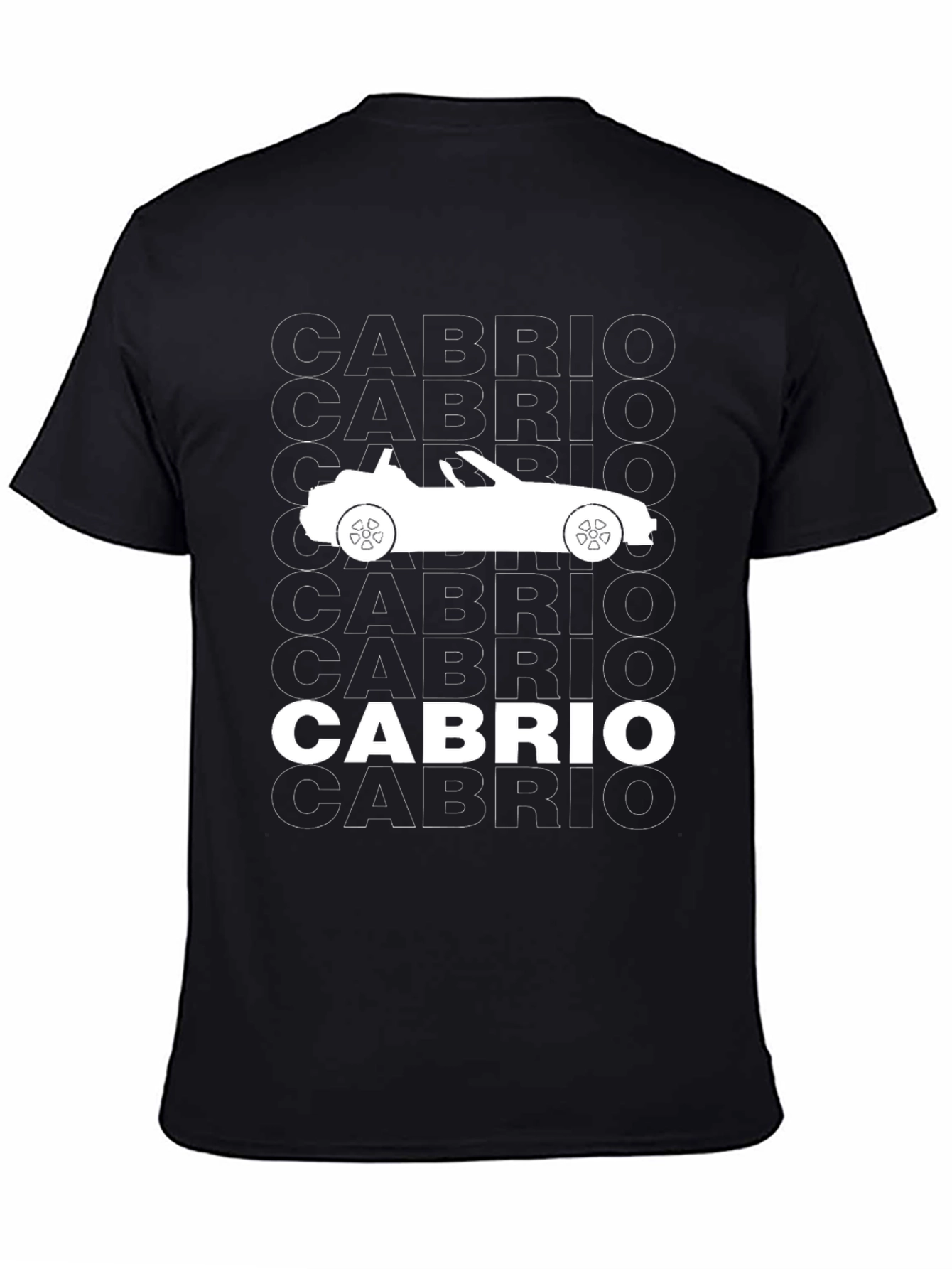Cabrio Car Graphic T-Shirt