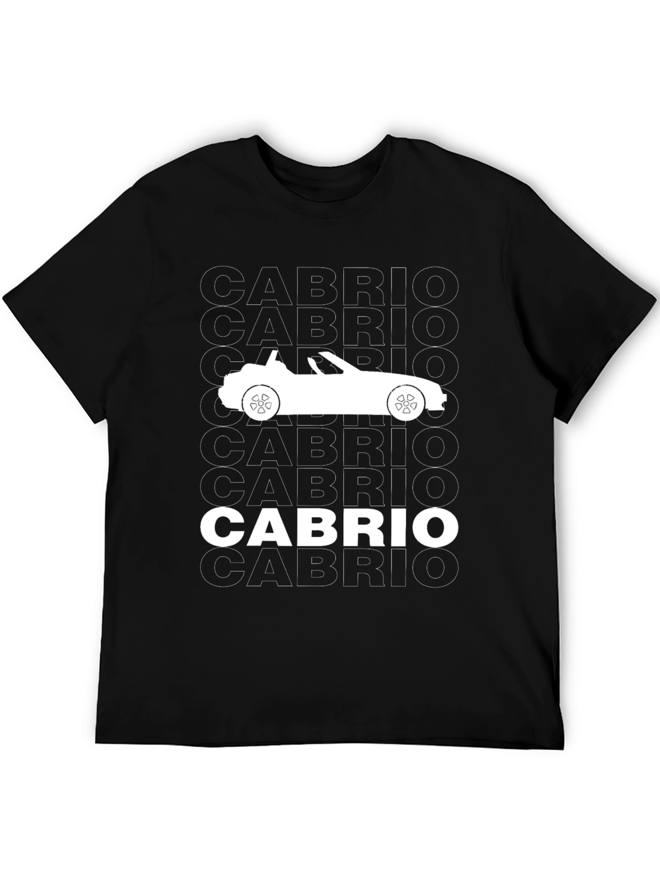 Cabrio Car Graphic T-Shirt