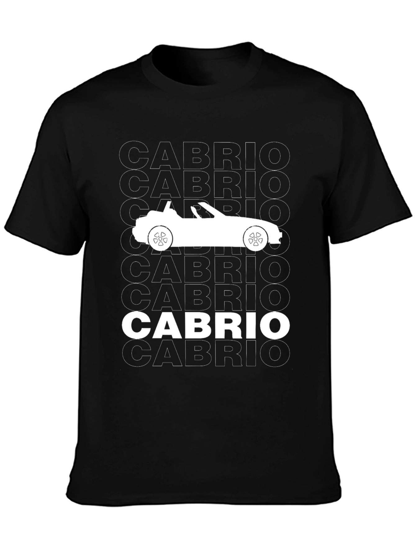 Cabrio Car Graphic T-Shirt
