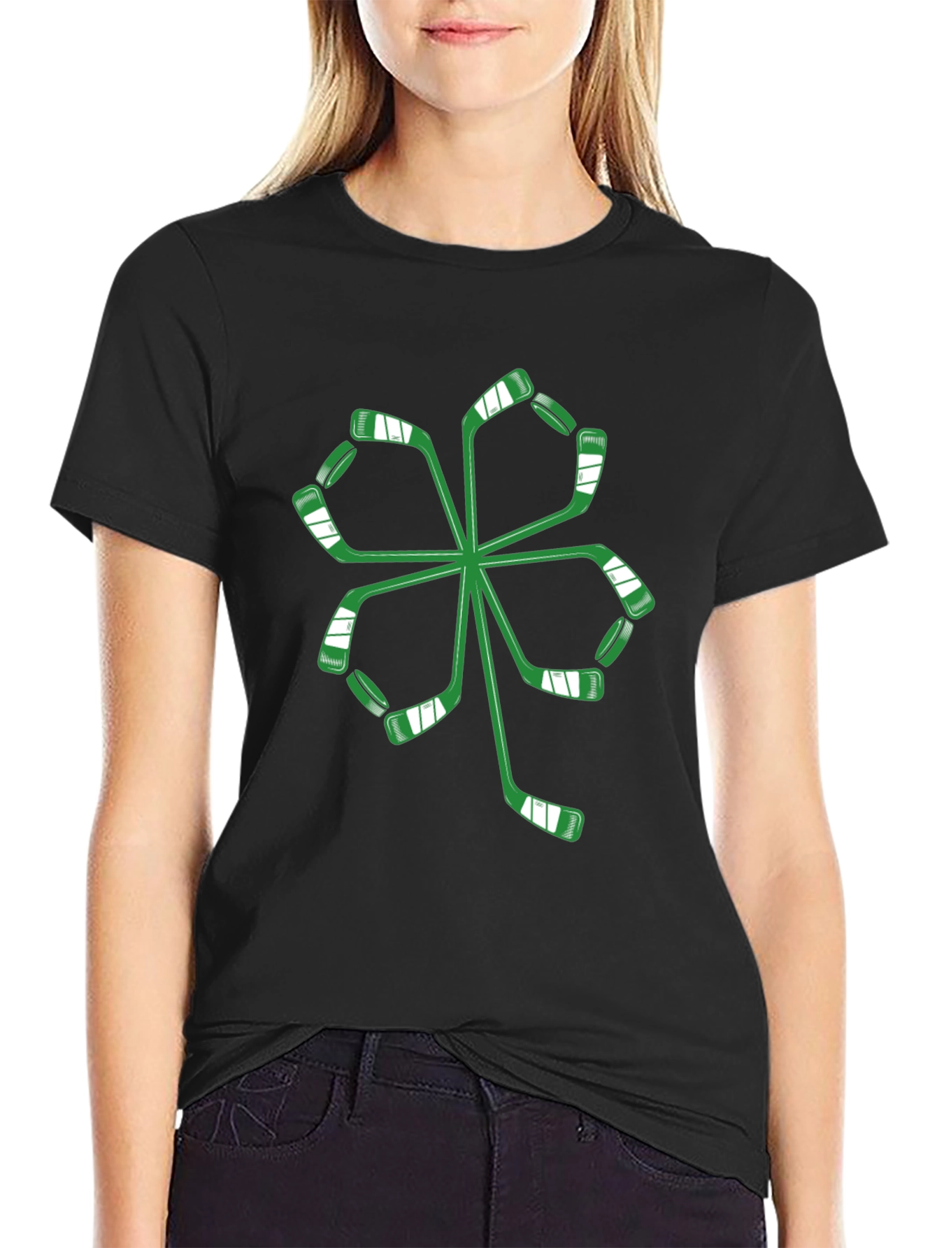 Hockey Stick Clover T-Shirt